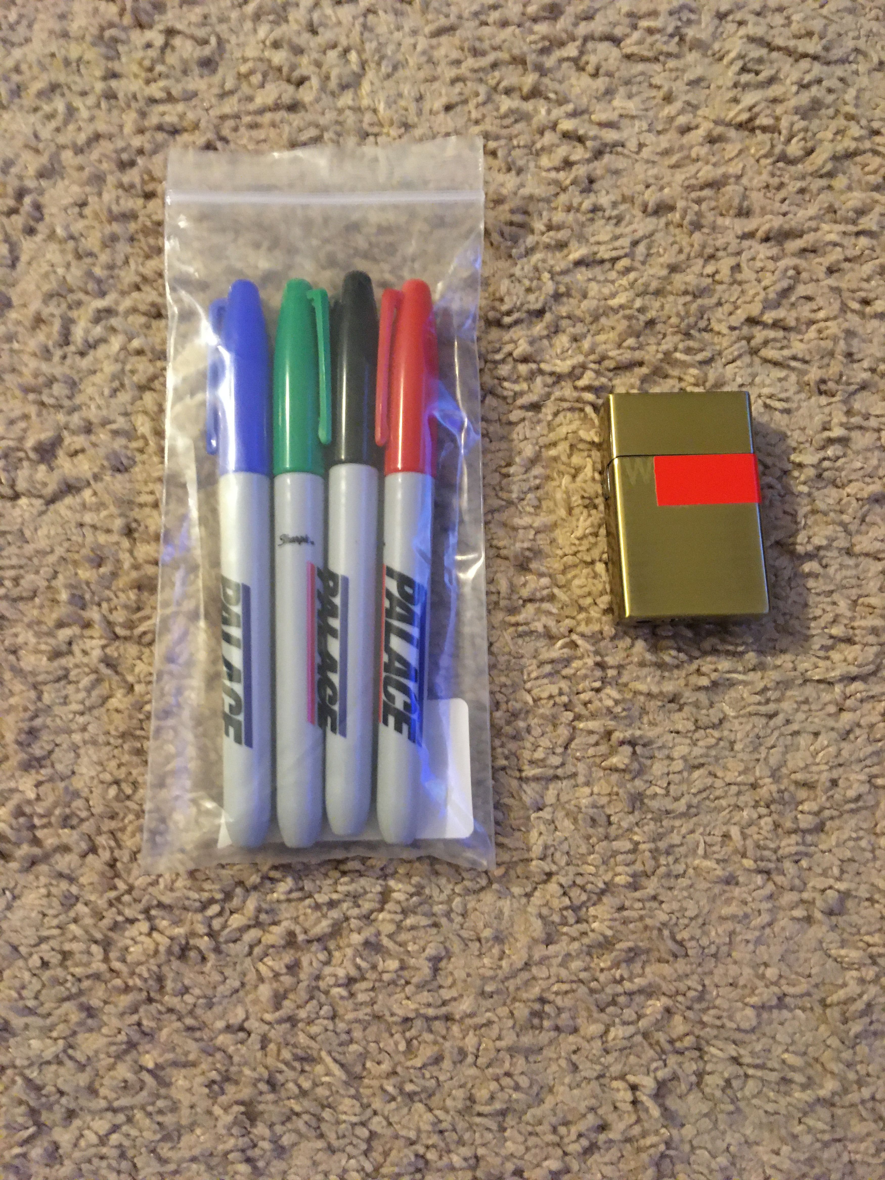 Palace Palace Basically Sharpie Pens and Palace JCDC Playing Cards Size ONE SIZE - 2 Thumbnail