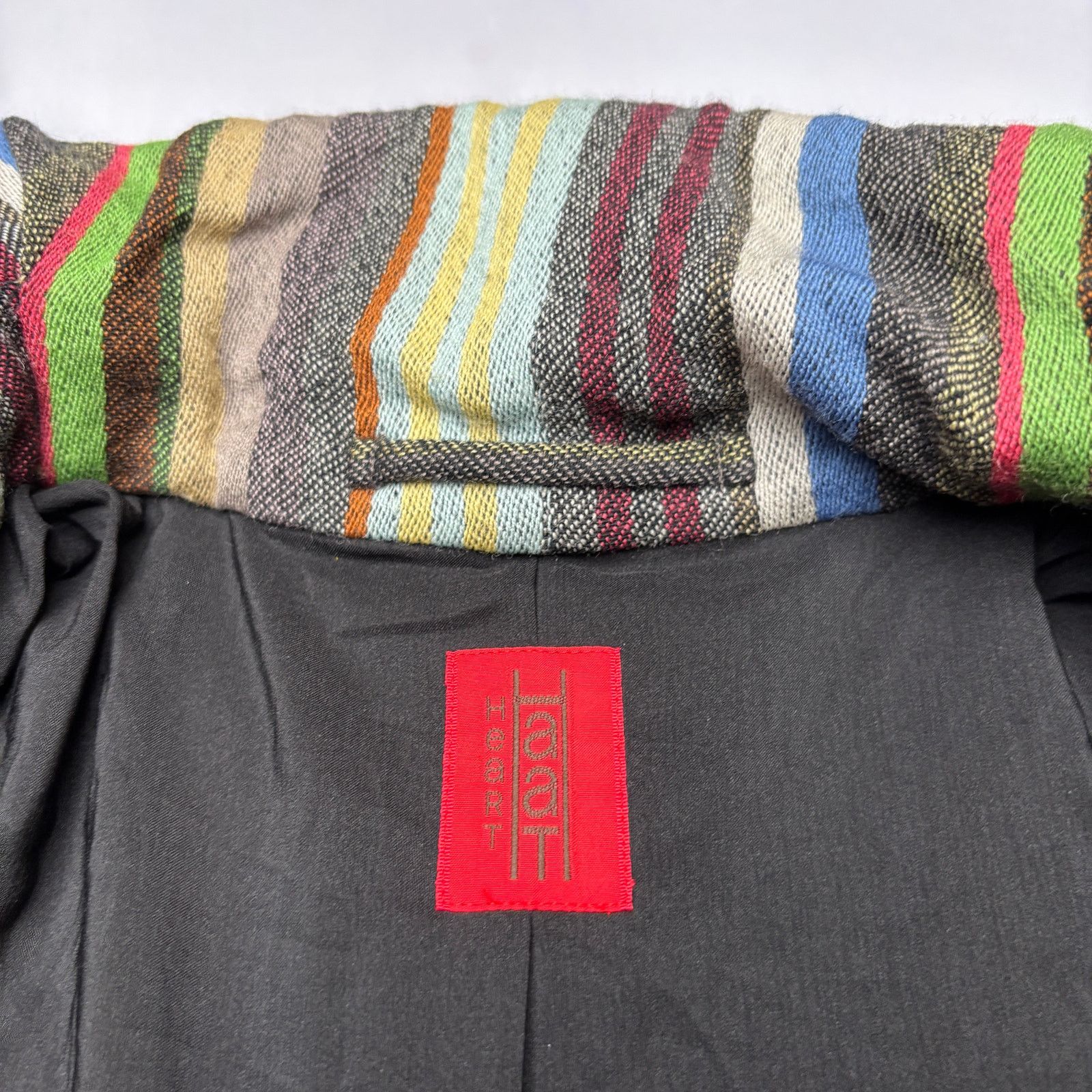 Issey Miyake × Vintage Vintage Issey Miyake Heart HaaT Wool Cardigan Sweater Size 4 Size XL / US 12-14 / IT 48-50 - 5 Thumbnail