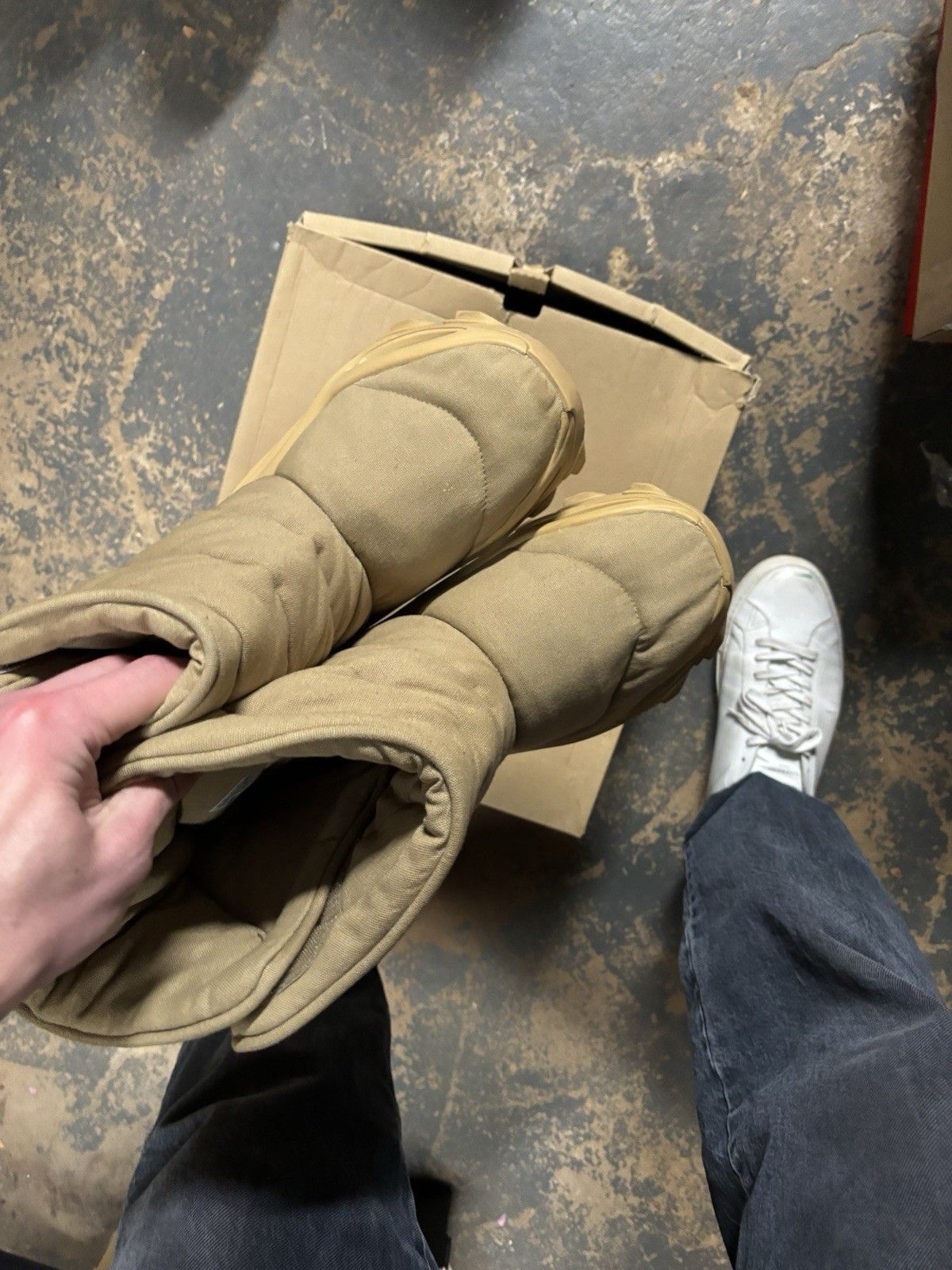 Yeezy Adidas Yeezy NSLTD Boot Khaki Size US 14 / EU 47 - 3 Thumbnail