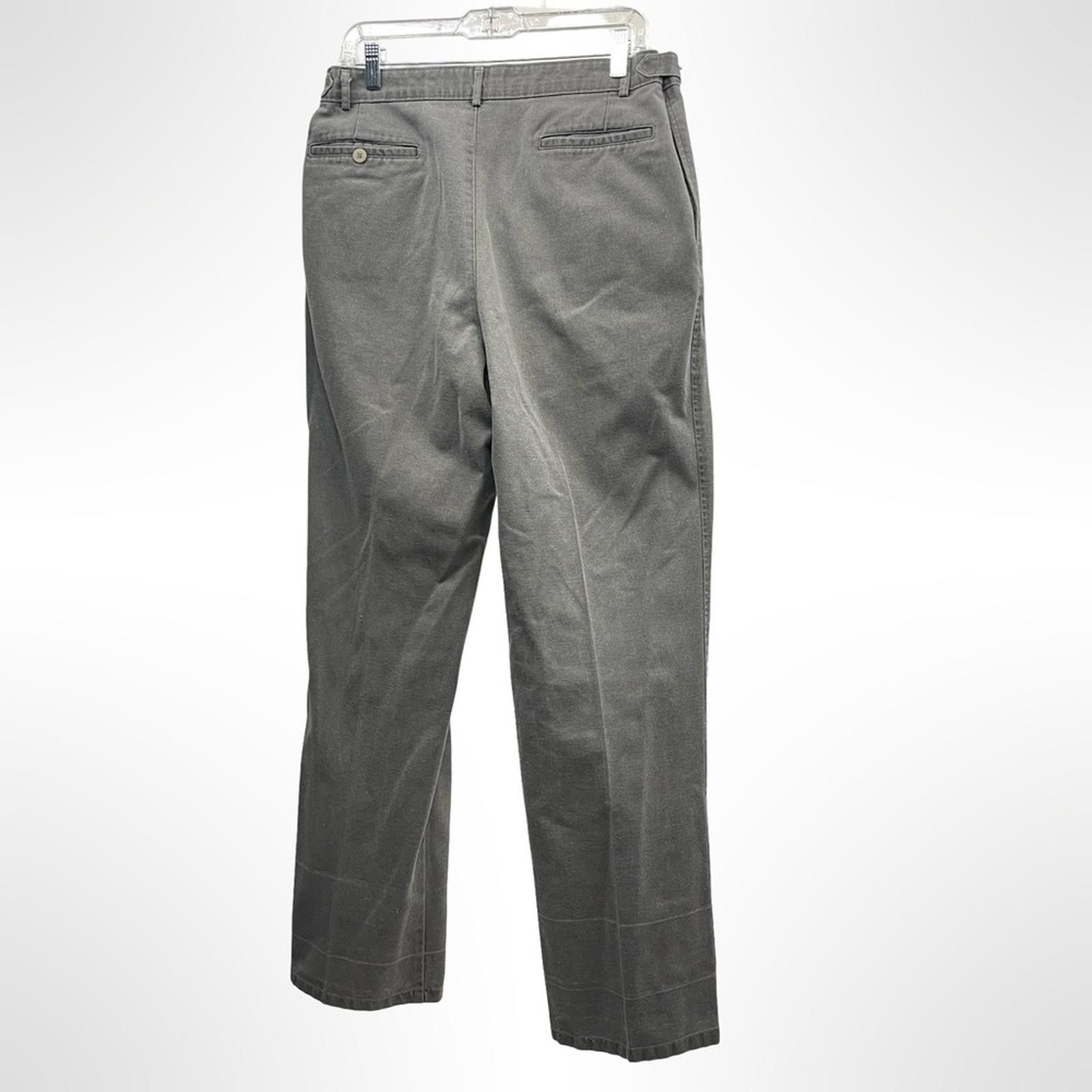 Haggar Haggar Casuals Men's Gray Pants size 36/32 Size 44R - 2 Thumbnail