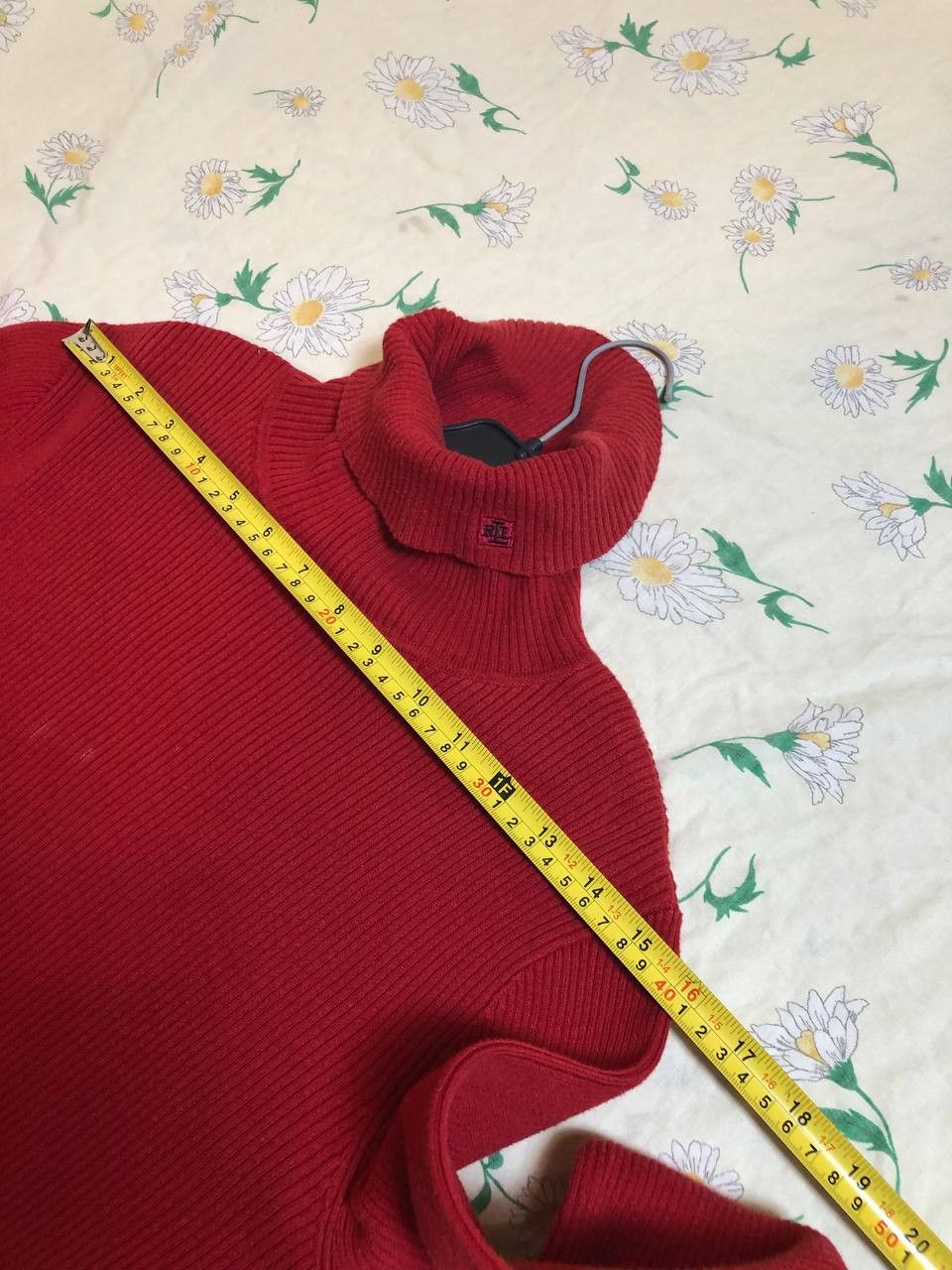 Polo Ralph Lauren Polo Ralph Lauren Ladies Turtle Neck Sweater Color Red Size L / US 10 / IT 46 - 10 Thumbnail