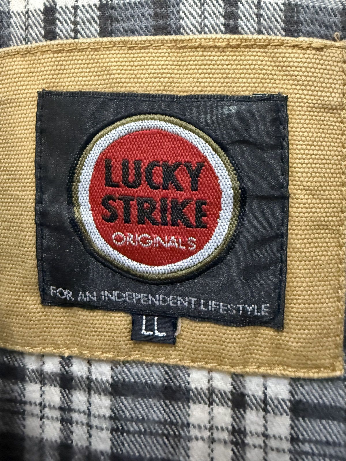 Other 🔥 Vintage Lucky Strike Duck Canvas Chore Jacket - LL Size US XL / EU 56 / 4 - 7 Thumbnail