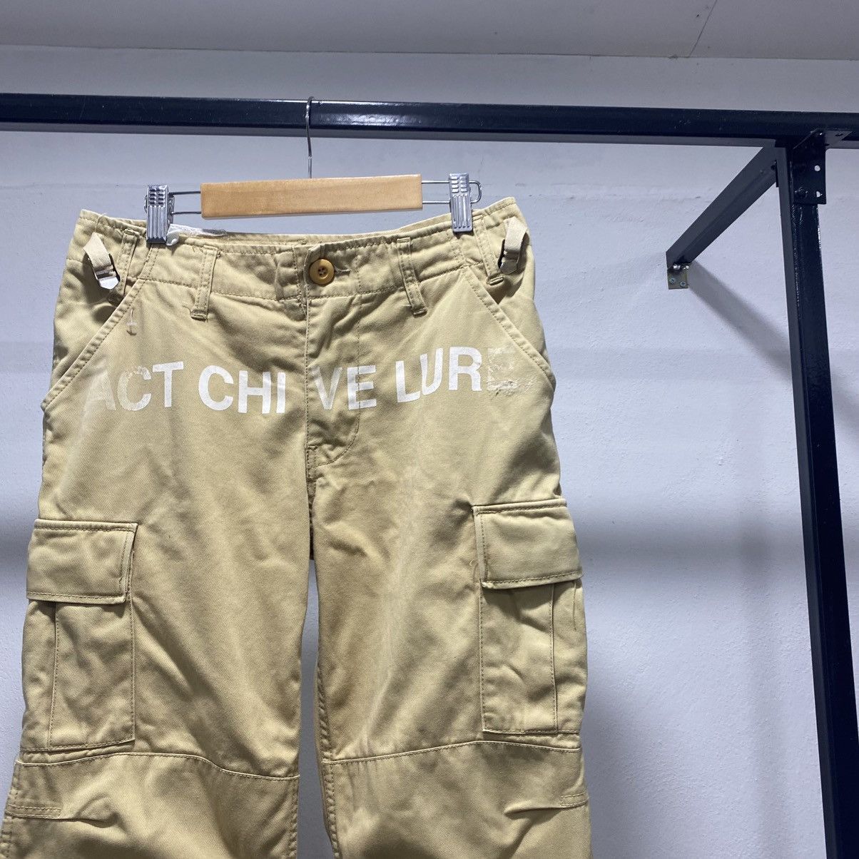 Vintage SICK ☠️ ACT CHIVE LURE by REDARK CARGO PANTS SEDITIONARIES Size US 30 / EU 46 - 3 Thumbnail
