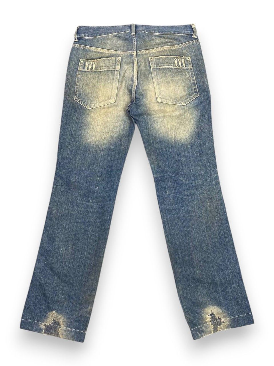 Japanese Brand vintage double standard japanese bootcut flare denim Size US 34 / EU 50 - 2 Thumbnail