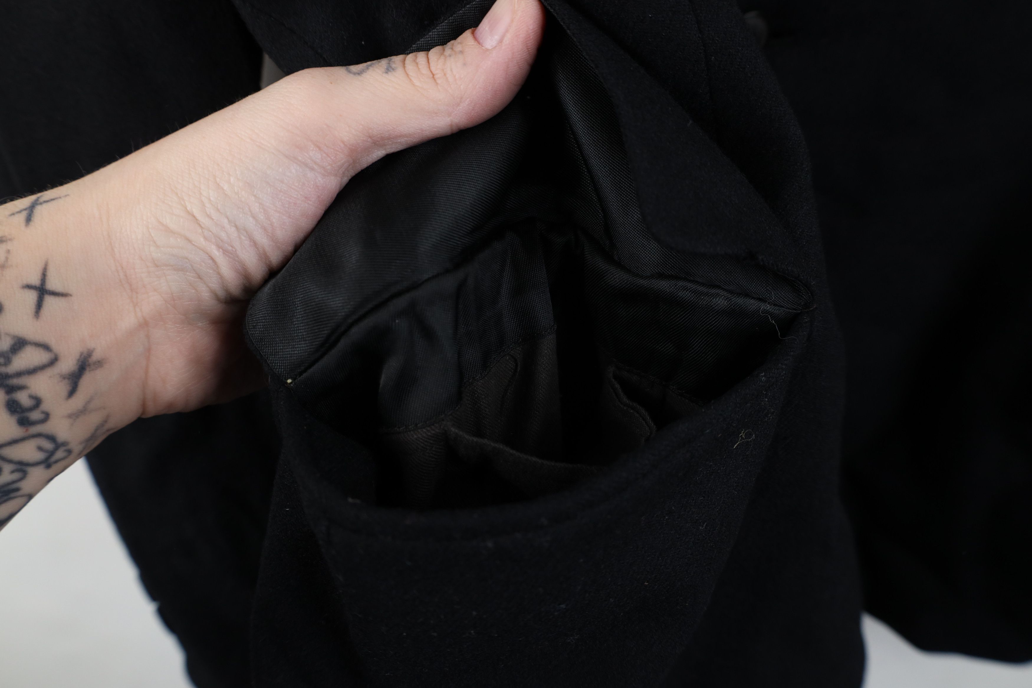 Vintage Vintage 30s Bespoke Prom Tuxedo Suit Coat Jacket Black USA Size US L / EU 52-54 / 3 - 7 Thumbnail