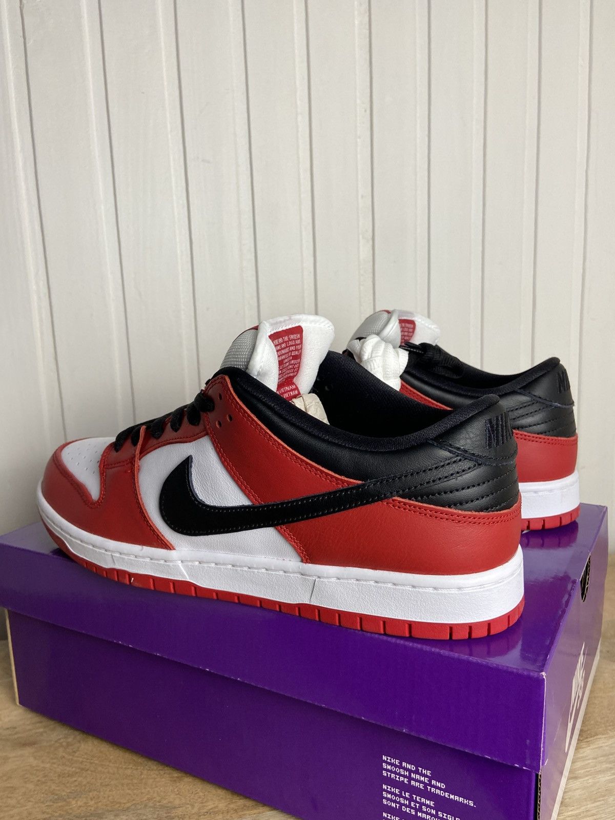 Nike New Nike SB Dunk Low Pro "J-Pack Chicago" Size 11,5US Size US 11.5 / EU 44-45 - 9 Thumbnail