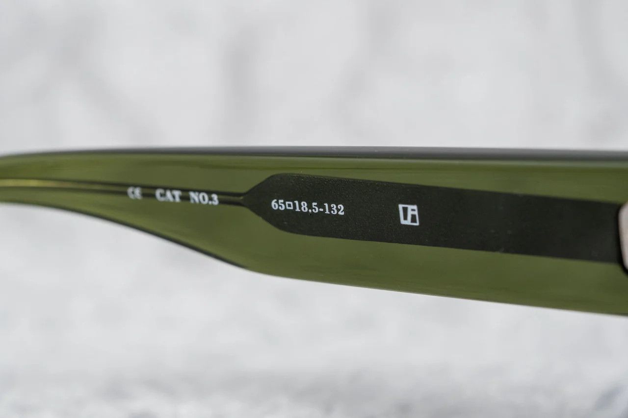 Ann Demeulemeester Ann Demeulemeester Sunglasses Oversized Green Size ONE SIZE - 6 Thumbnail