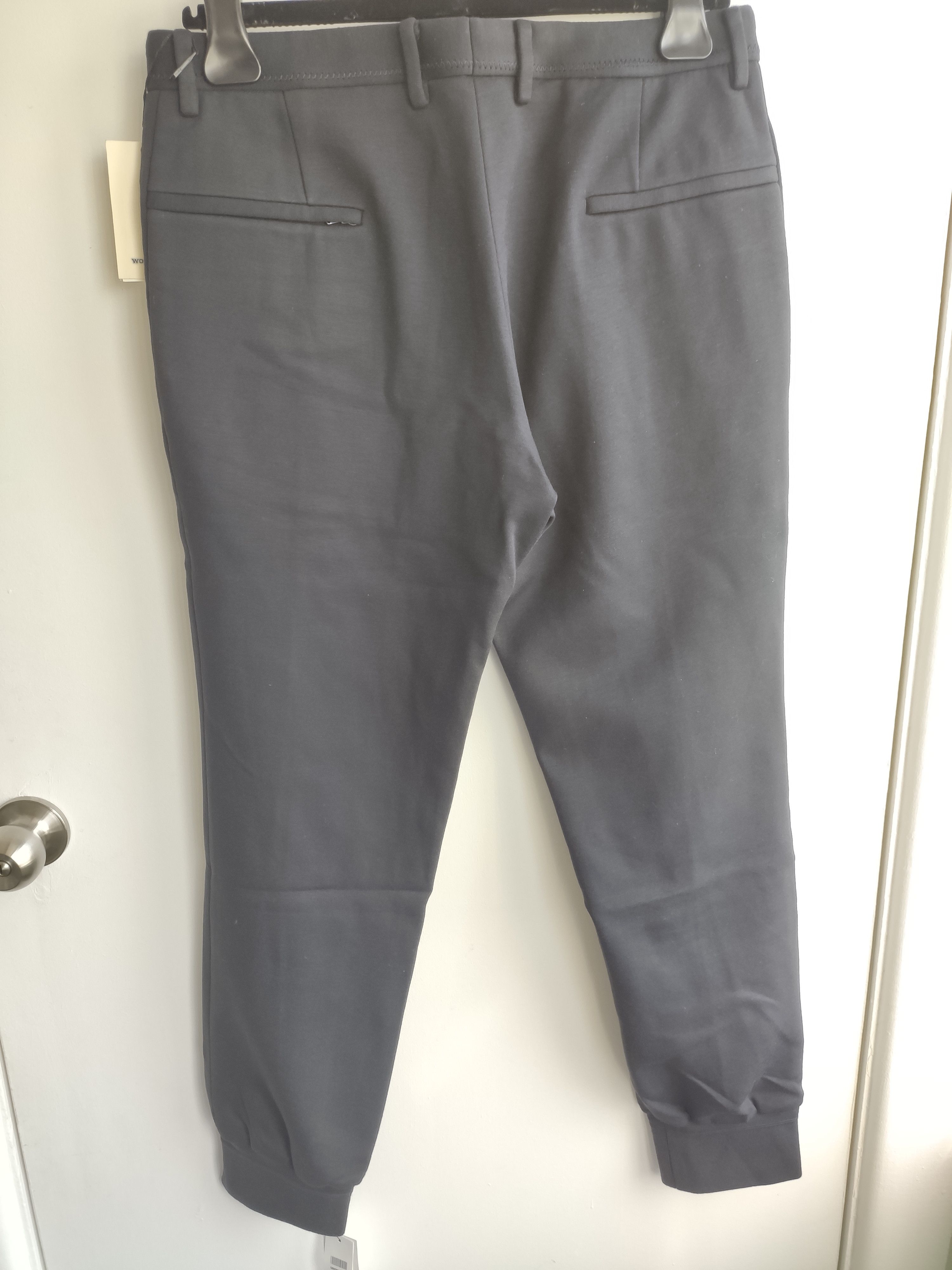 Wooyoungmi Navy casual wool pants BNWT 48 Size US 32 / EU 48 - 4 Thumbnail