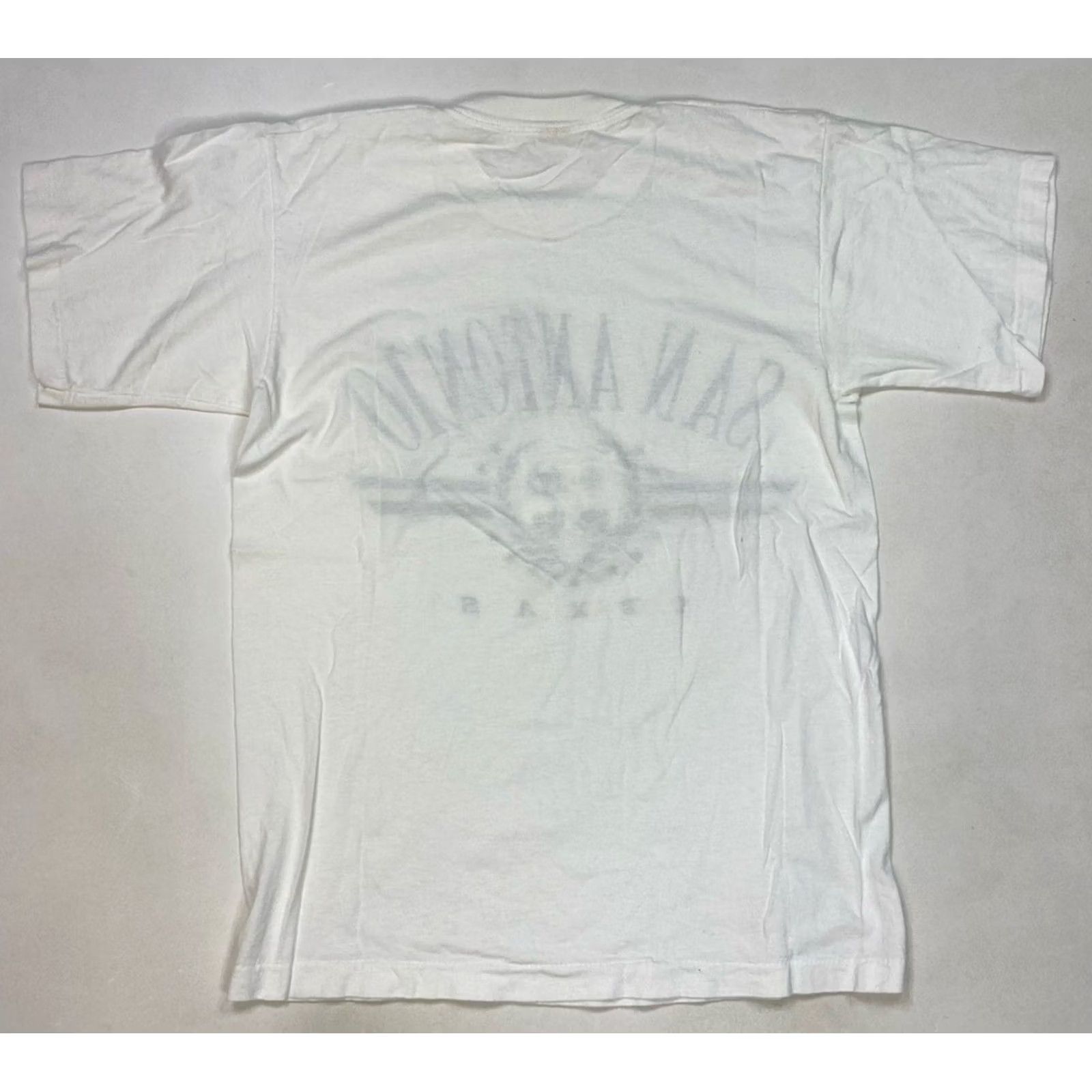 Vintage VINTAGE Screen Stars T-Shirt Men Medium White 90s San Antonio USA Graphic Crew Neck Short Sleeve Must-See Logo 1990s City Size US M / EU 48-50 / 2 - 5 Thumbnail