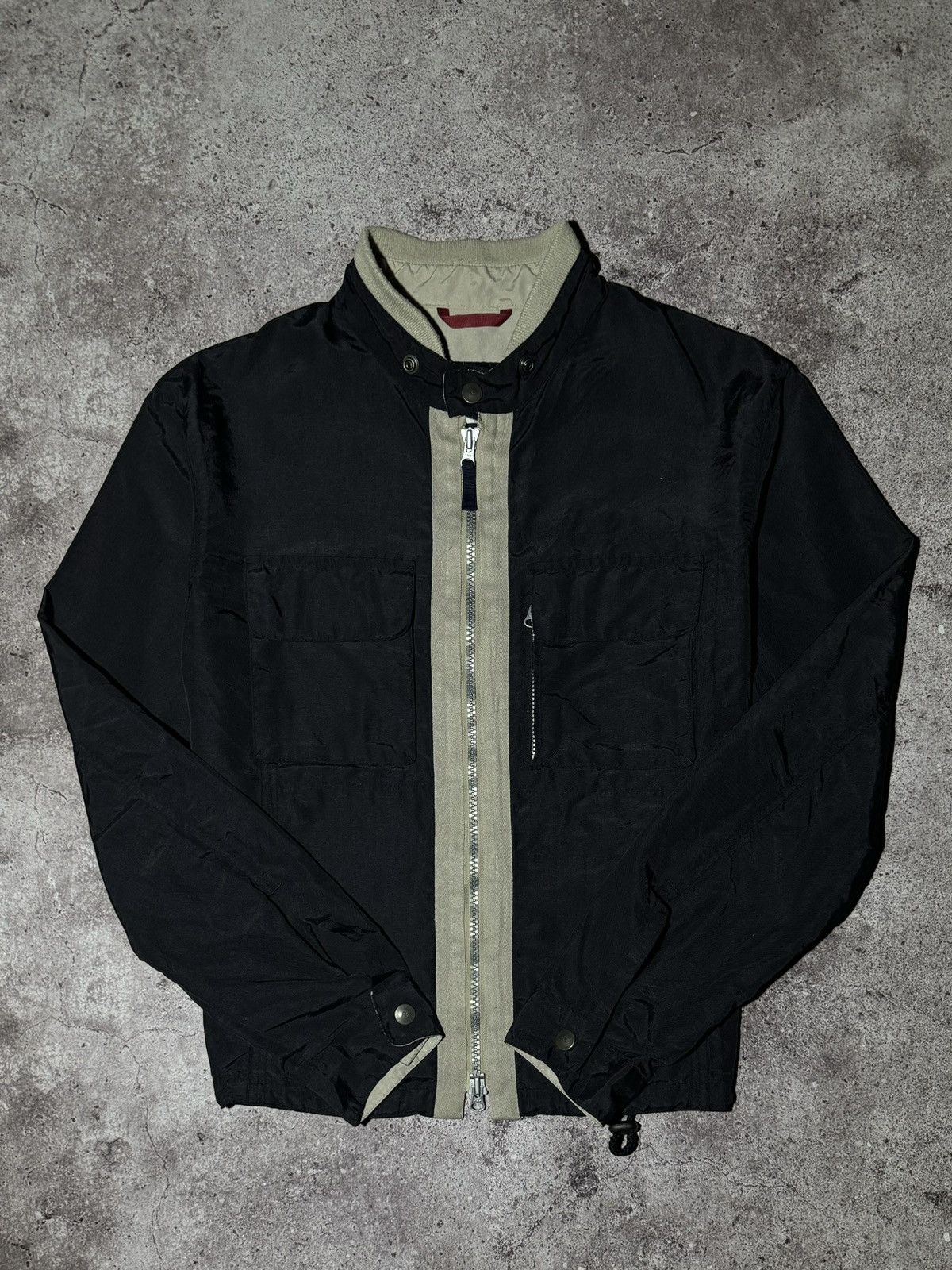 Armani × Vintage Armani Jeans Vintage Streetwear Jacket Size US L / EU 52-54 / 3 - 1 Thumbnail
