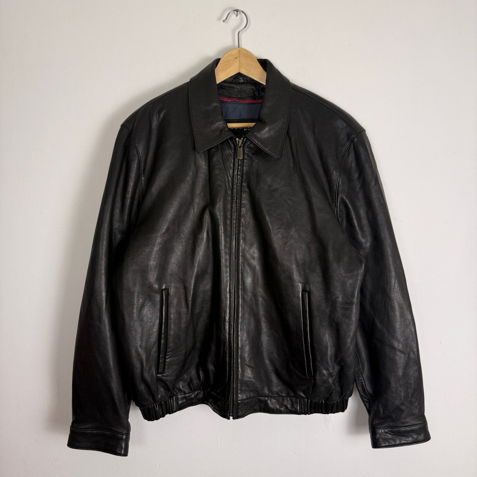 Burberry × Vintage Nova Check Lamb Nappa leather Jacket Burberrys