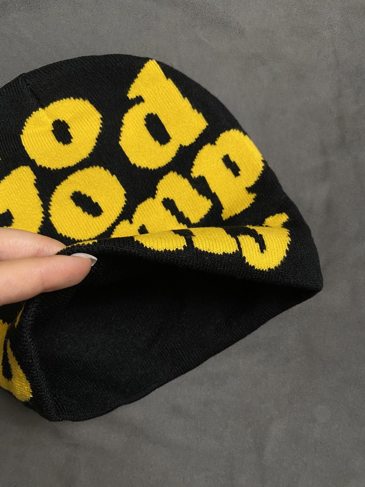 Japanese Brand Rare Good Compenny Classic No Cuff Knit Skull Black Beanie Size ONE SIZE - 5 Thumbnail