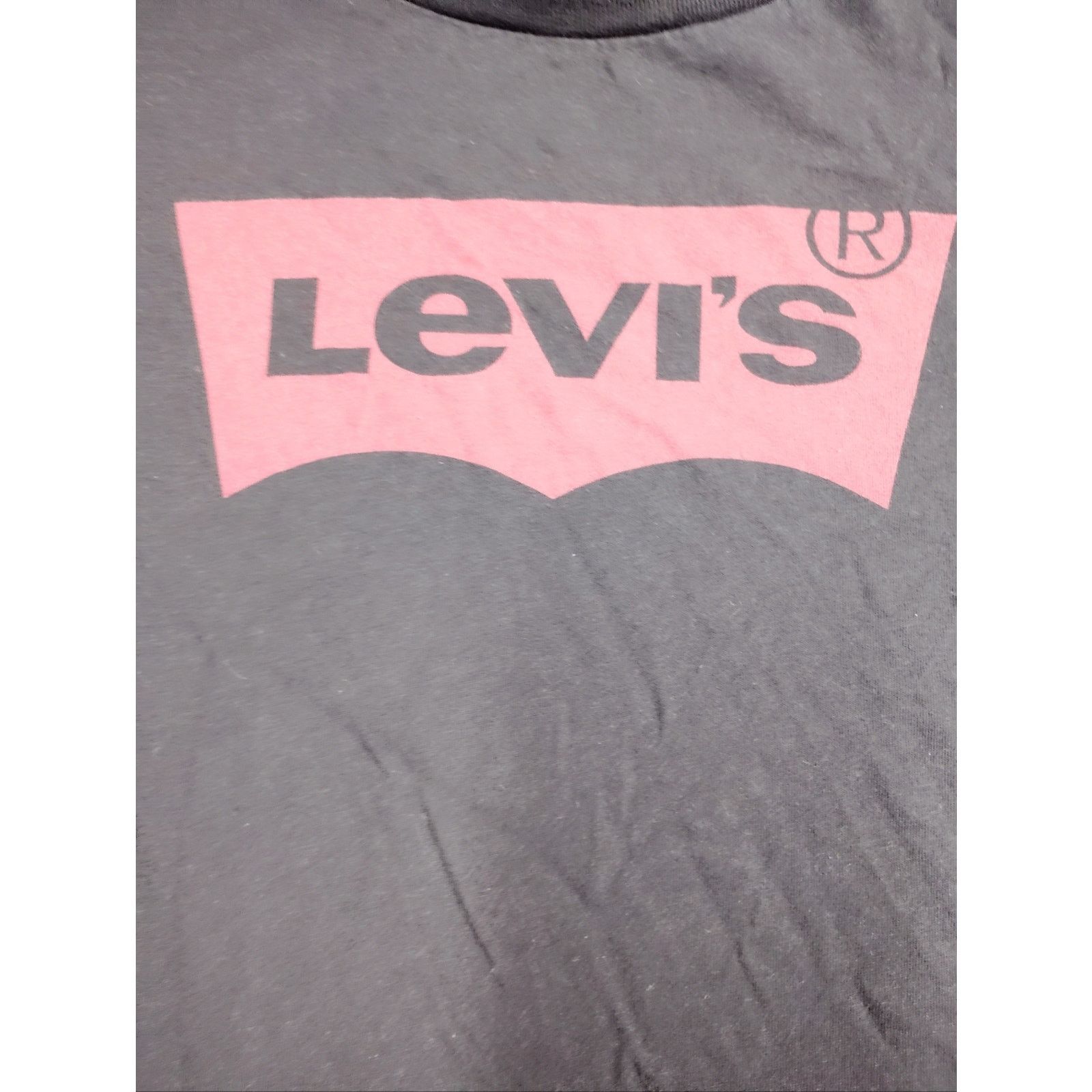 Levi's Levi's Black Tee with Red Logo Size US M / EU 48-50 / 2 - 2 Thumbnail