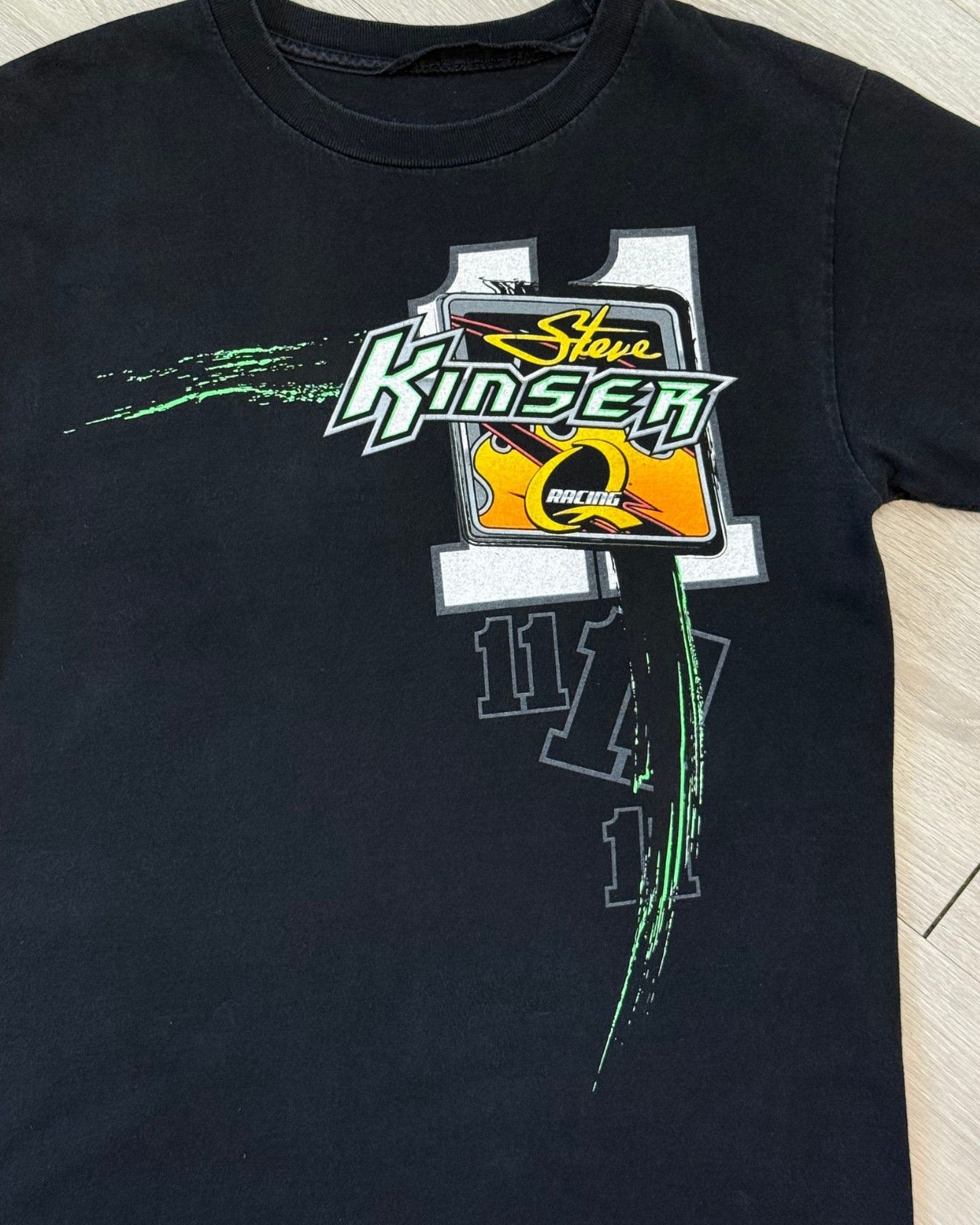 Vintage Rare 2008 Steve Kinser Sprint Car Racing T-Shirt - Small Size US S / EU 44-46 / 1 - 4 Thumbnail