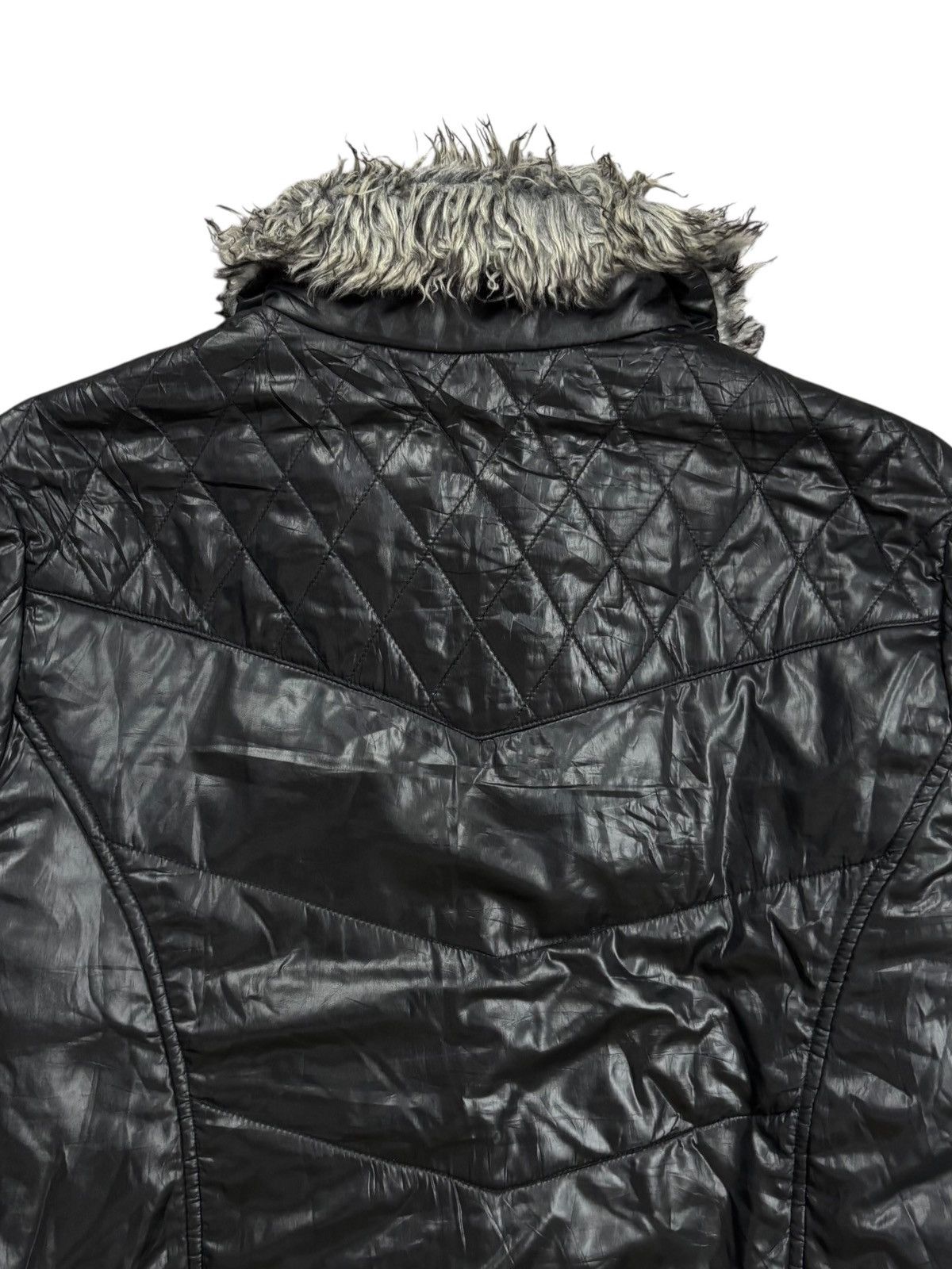 KMRii 2000s Spinach - Trim Fur Collar Vkei Style Jacket Size US M / EU 48-50 / 2 - 5 Thumbnail