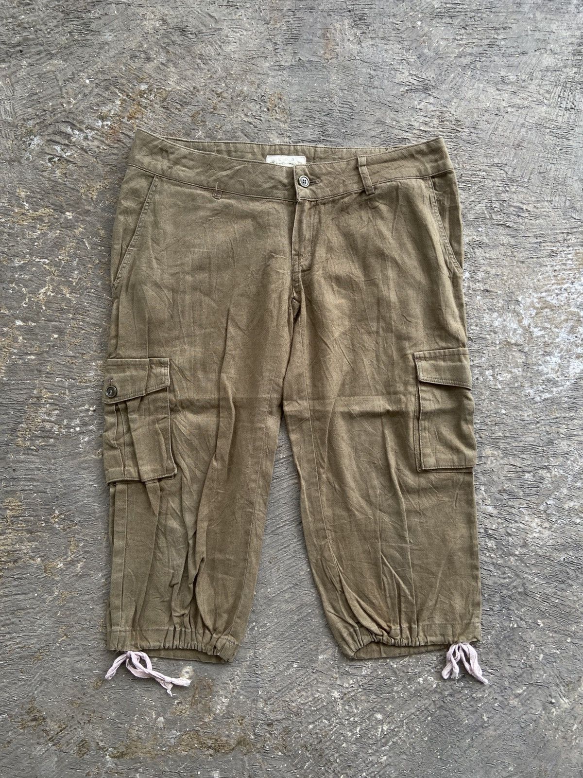 GOA 2000s GOA - Archive Cargo Cropped Pants Size 32" / US 10 / IT 46 - 1 Thumbnail