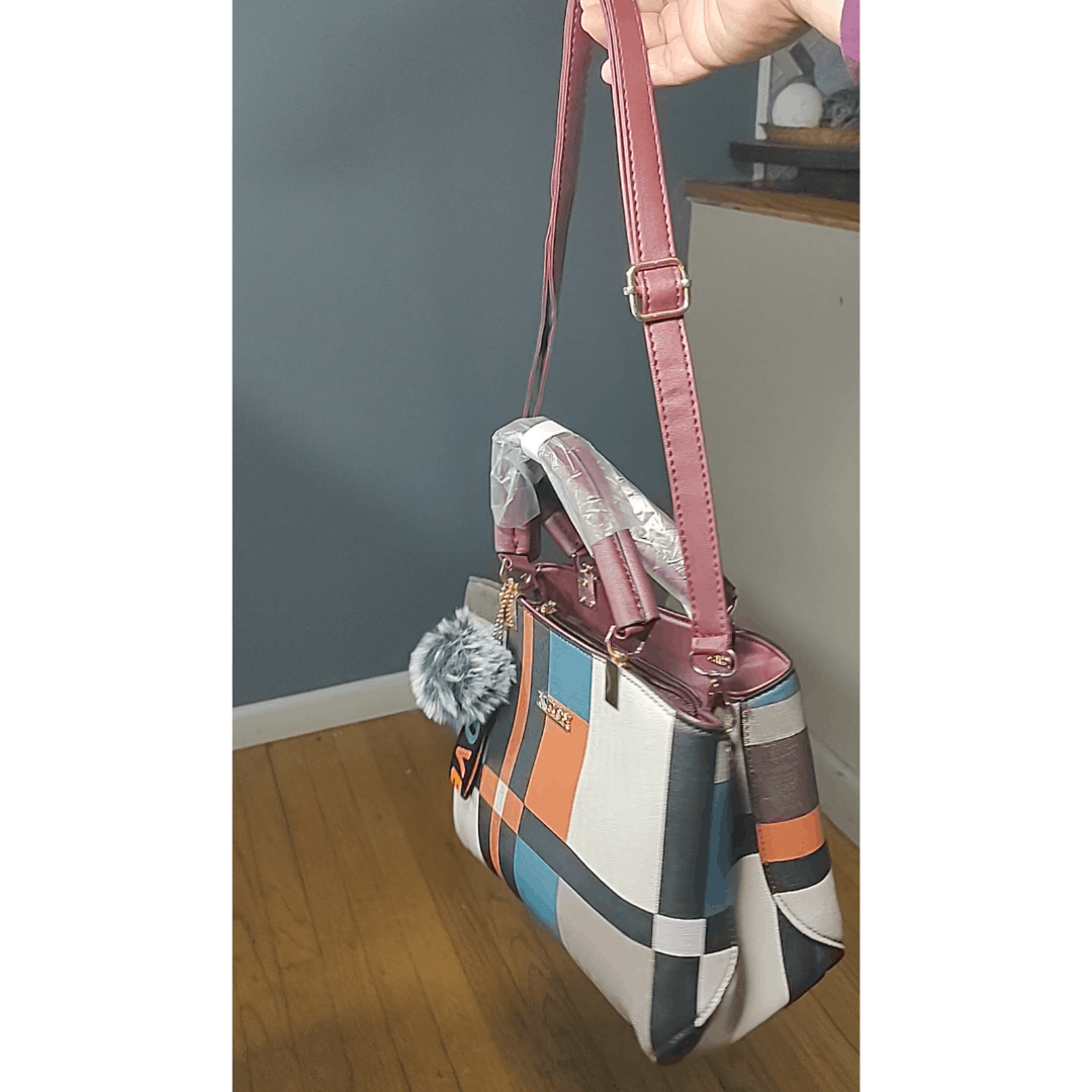 Japanese Brand KUOY Luxury PU Leather Shoulder Bag, NEW Size ONE SIZE - 8 Thumbnail