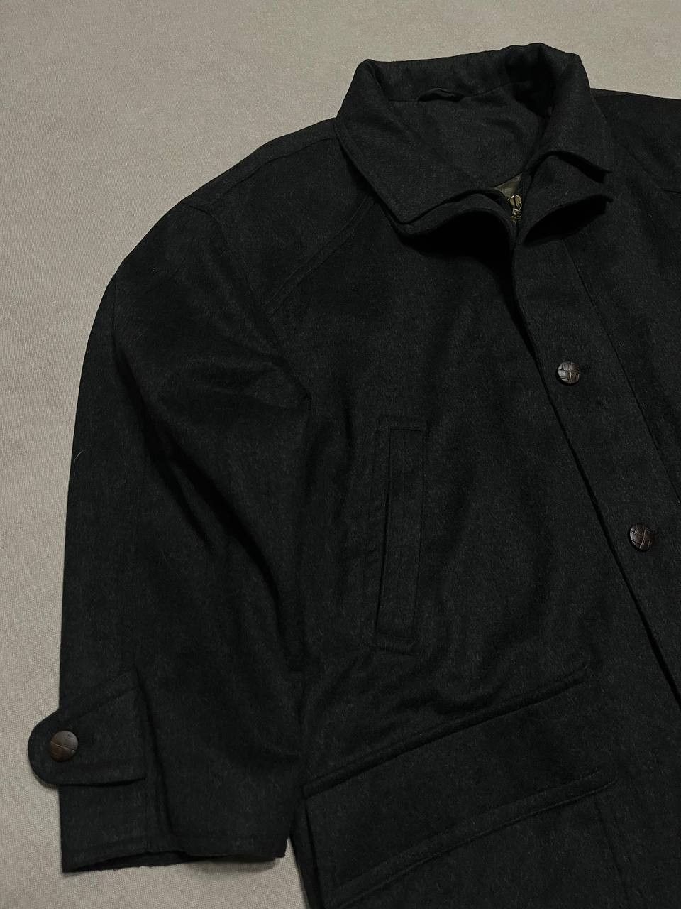 Other Vintage 90s Men`s Coat Viscose Wool Heavyweight Size US L / EU 52-54 / 3 - 2 Thumbnail