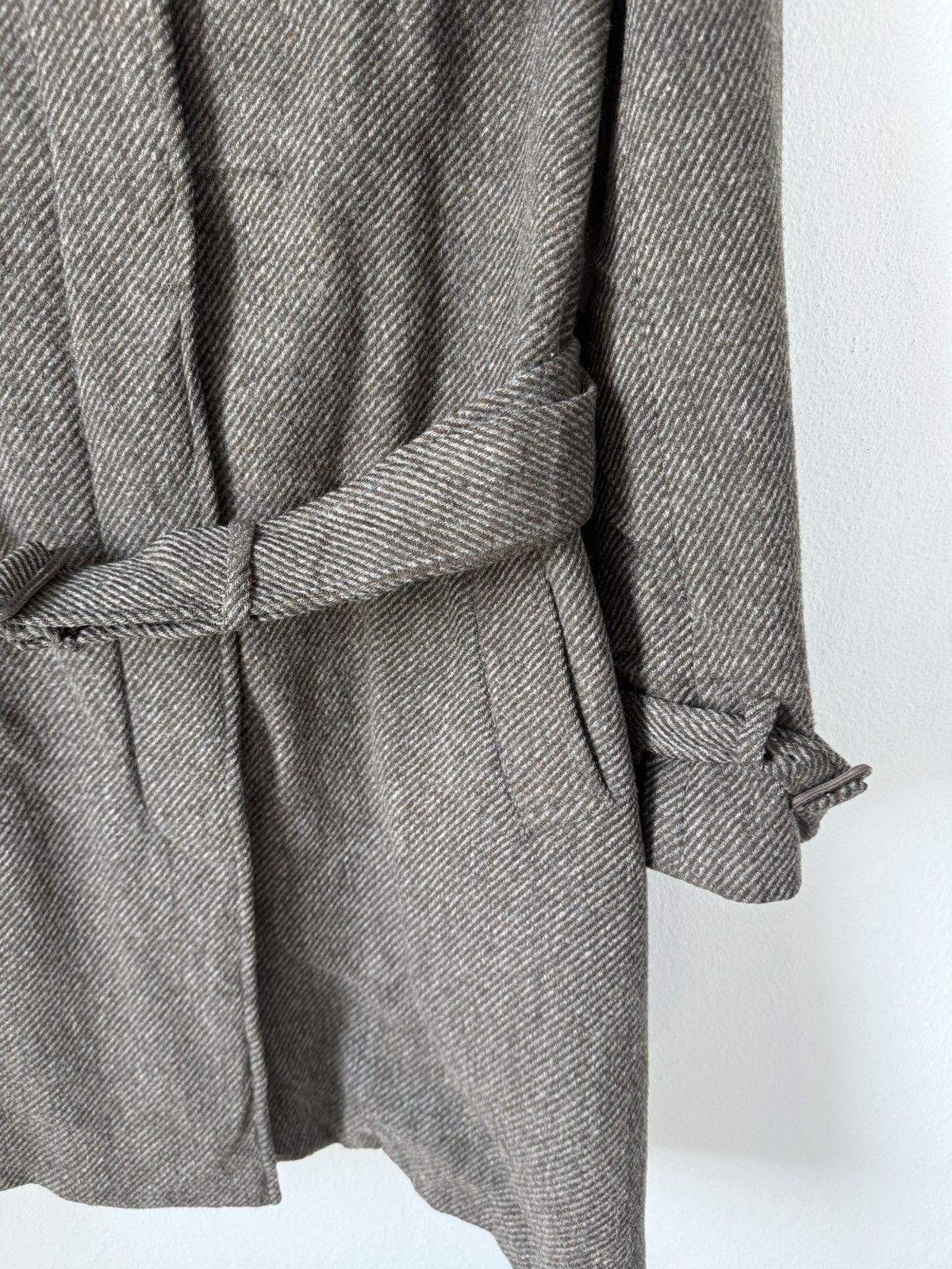 Margaret Howell MARGARET HOWELL WOOL LONG COAT GRAY Size M / US 6-8 / IT 42-44 - 4 Thumbnail