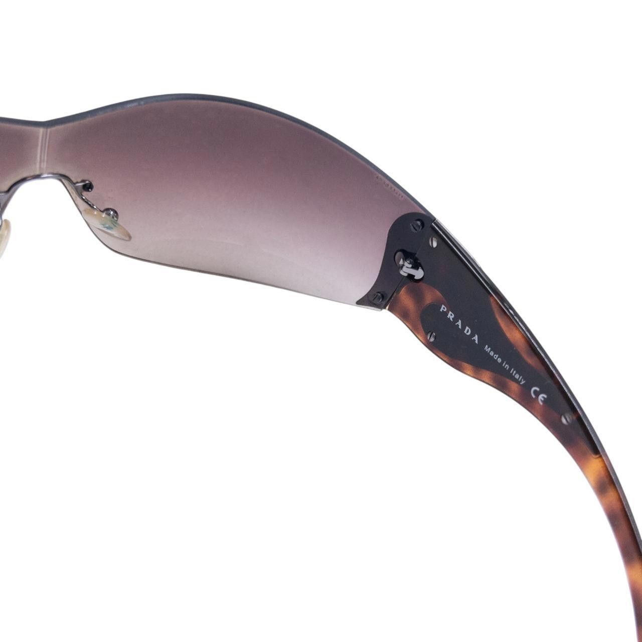 Prada Vintage Prada Swirl Tortoise Shell Sunglasses Size ONE SIZE - 6 Thumbnail