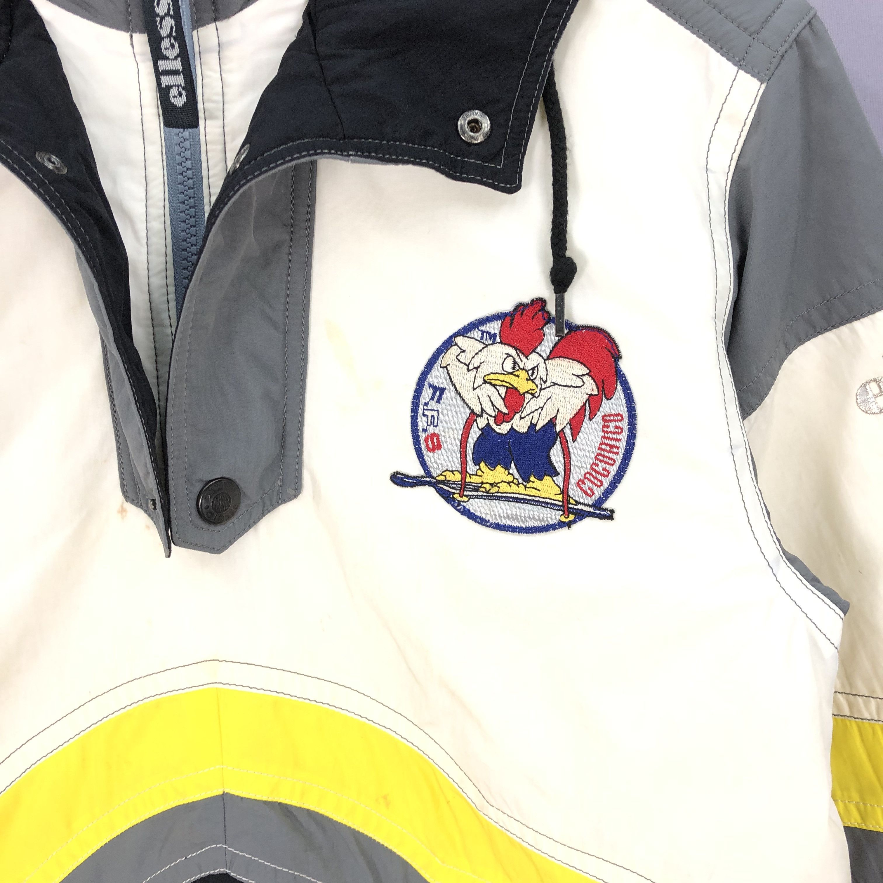 Ellesse × Vintage Vintage Ellesse by Goldwin Hoodie Ski Windbreaker Jacket Size US S / EU 44-46 / 1 - 4 Thumbnail