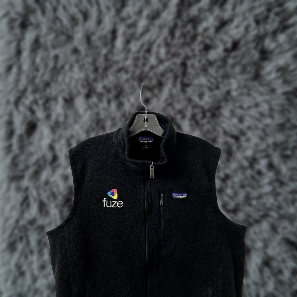 Patagonia Patagonia Better Sweater Vest Mens XL Black Fleece Full Zip Zipper Pockets Logo Embroidered Stand-Up Collar Size US XL / EU 56 / 4 - 1 Thumbnail