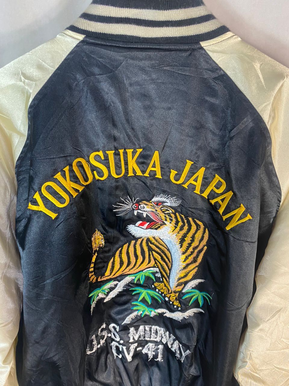 Japanese Brand × Vintage Vintage sukajan embroidered zipper jacket by hareiwa Size US L / EU 52-54 / 3 - 15 Thumbnail