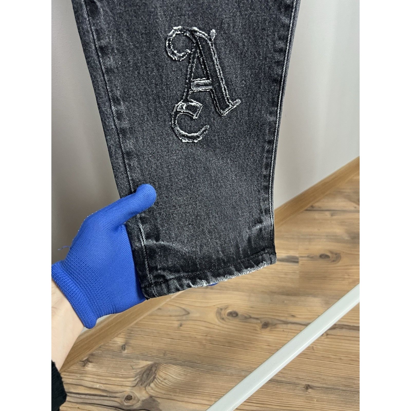 Palm Angels Palm Angels Auth Logo Patch Classic Denim Jeans Pants Size 3 Size US 34 / EU 50 - 7 Thumbnail