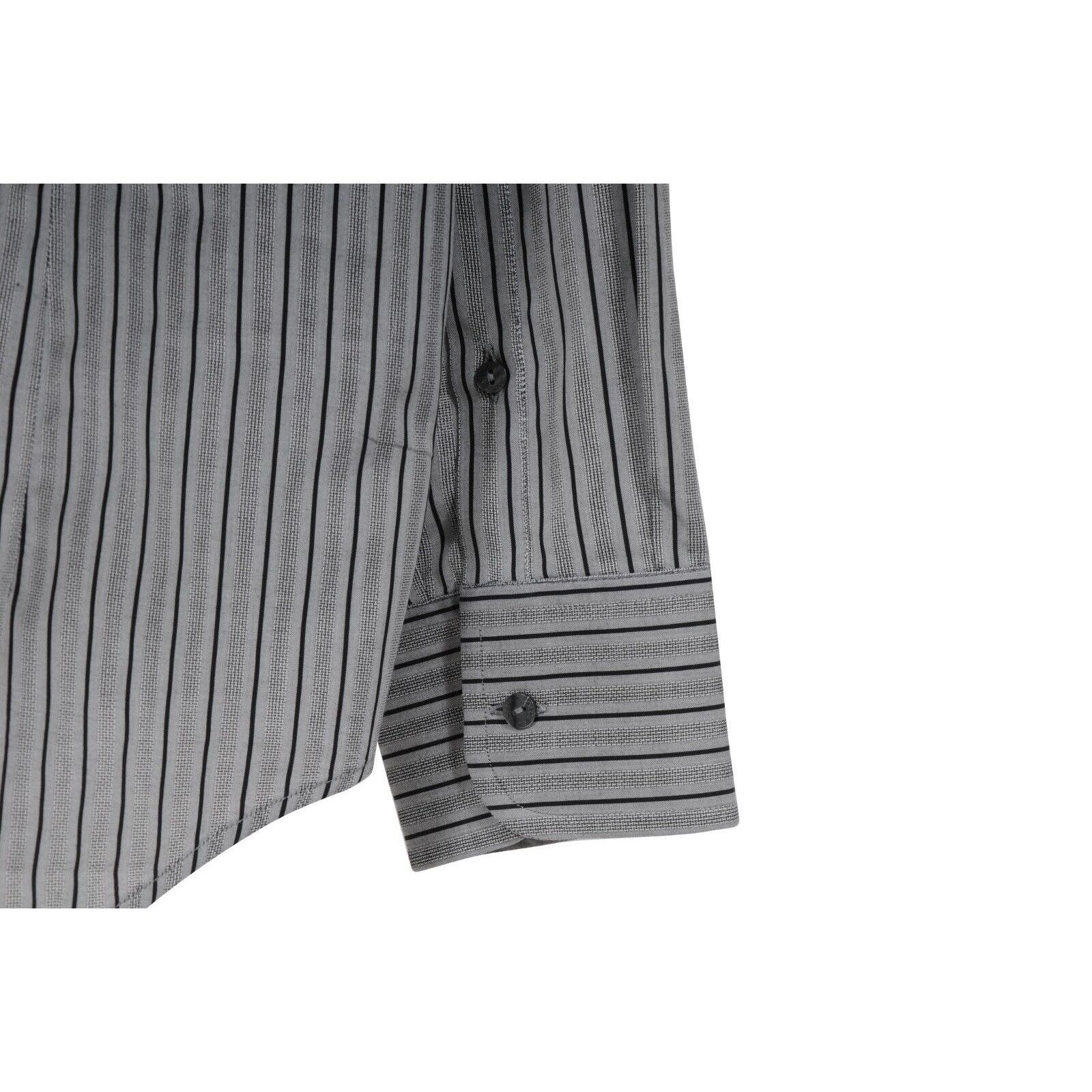 Dolce & Gabbana Martini Striped Button Down Shirt 43 / 17 Size US XL / EU 56 / 4 - 5 Thumbnail