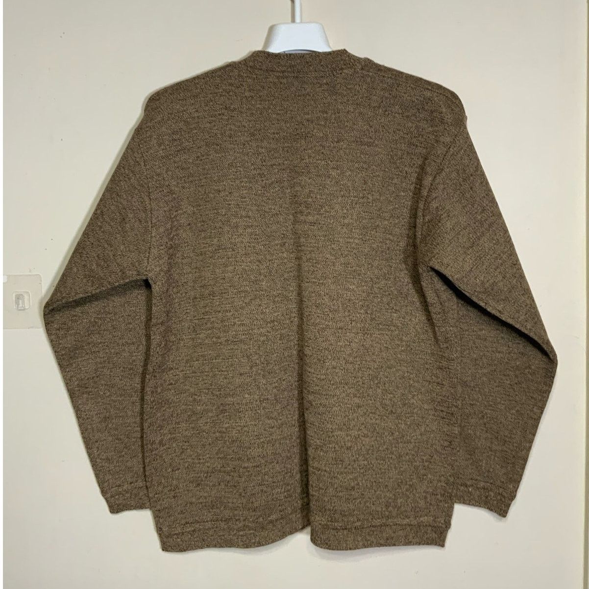 Unknown London Hualinyangmaoshan Womens Cardigan Brown Embroidered ButtonUp Size M / US 6-8 / IT 42-44 - 2 Thumbnail