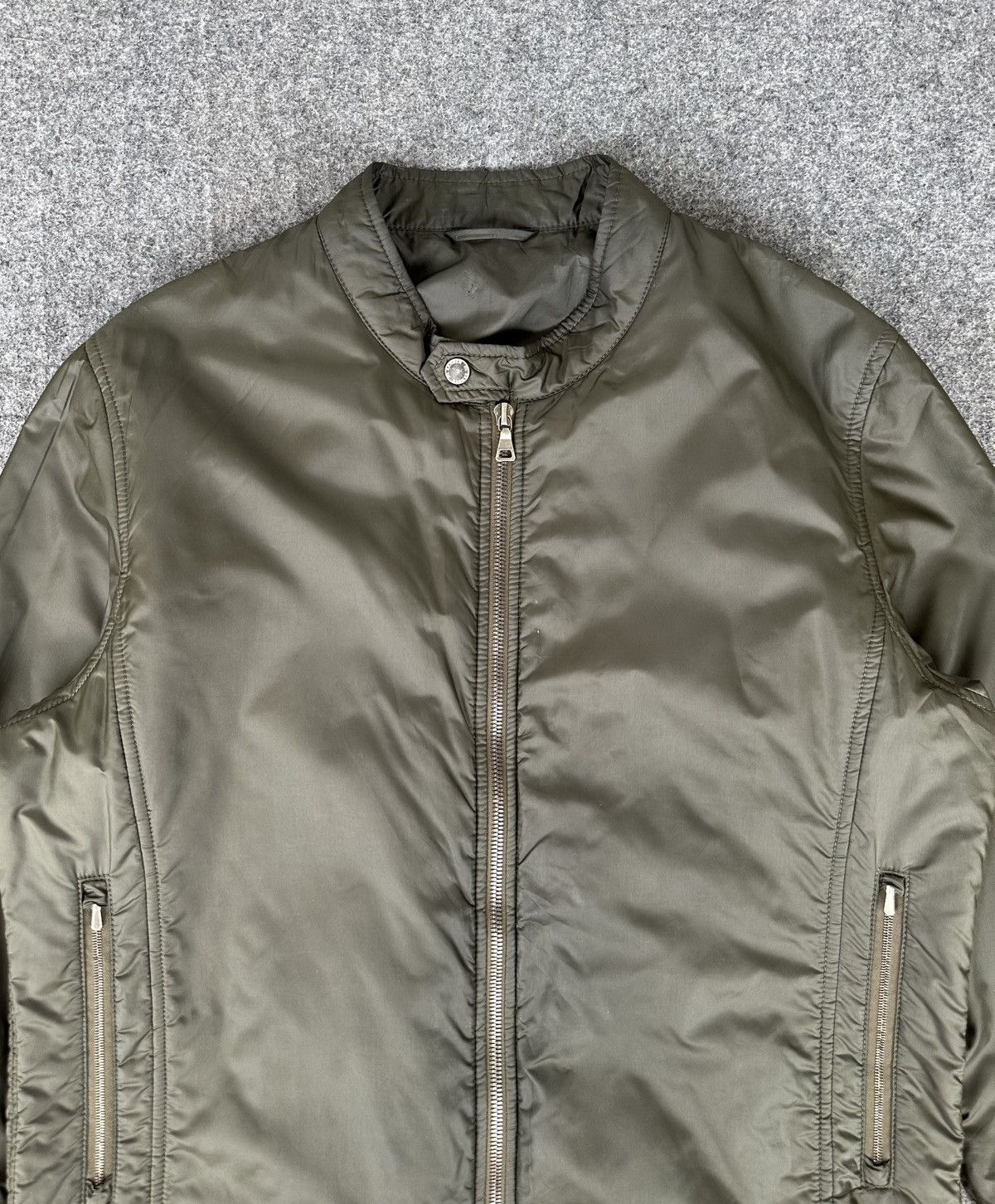 Jil Sander Jil Sander - Raf Simons - Collar Cuffs Nylon Rider Zip-up Size US M / EU 48-50 / 2 - 2 Thumbnail