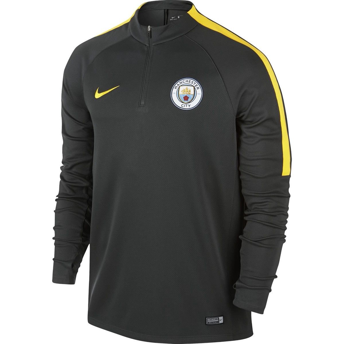Nike 🏴󠁧󠁢󠁥󠁮󠁧󠁿 Nike Manchester City Football Soccer Training Long Sleeve Size US M / EU 48-50 / 2 - 2 Thumbnail