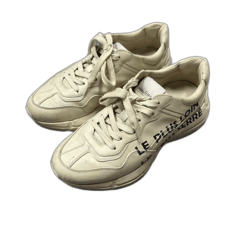 Gucci Gucci's latest white anchor pattern logo dad shoes Size US 6.5 / EU 39-40 - 1 Thumbnail