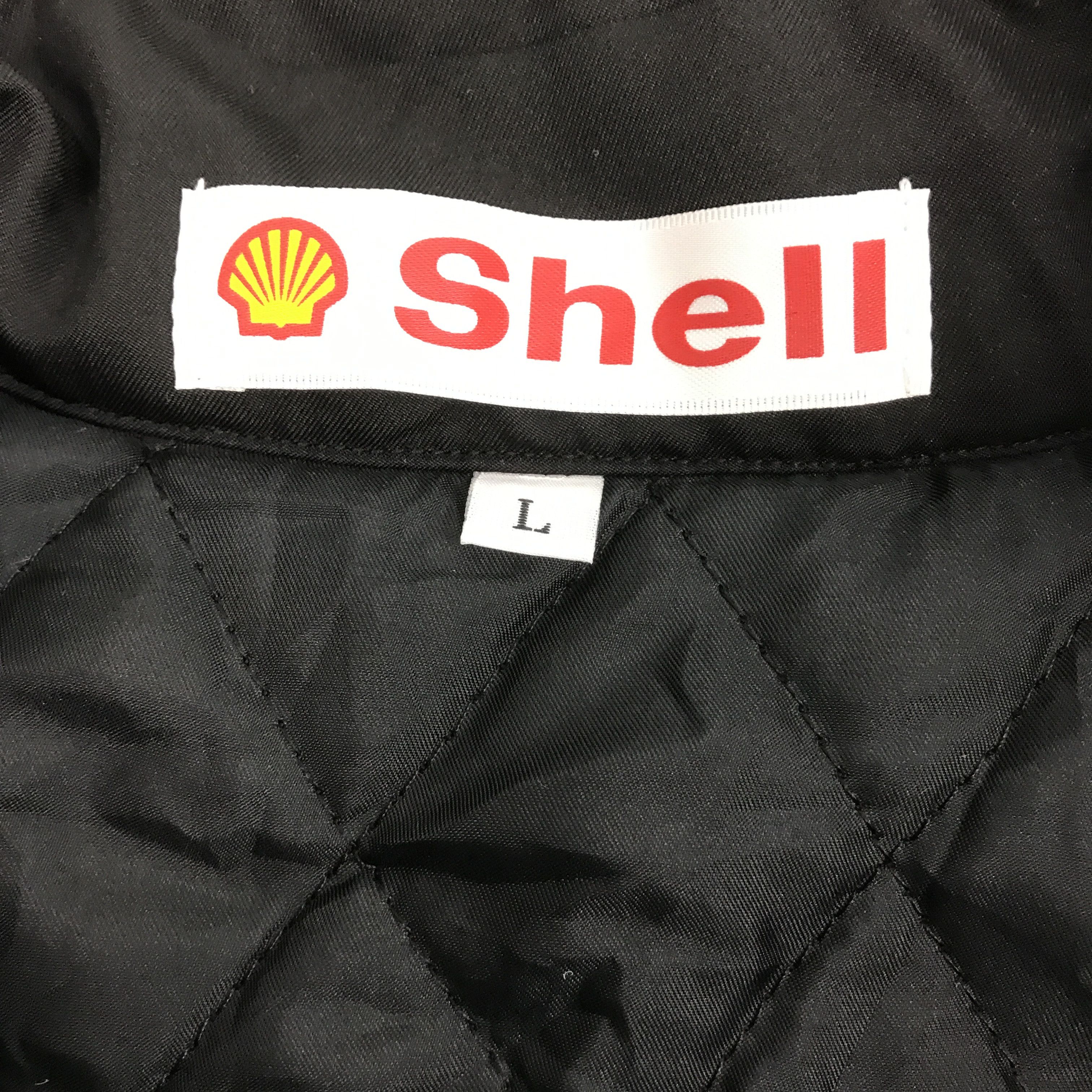 Japanese Brand VTG SHELL OIL BRAND RACING JACKET Size US L / EU 52-54 / 3 - 8 Thumbnail