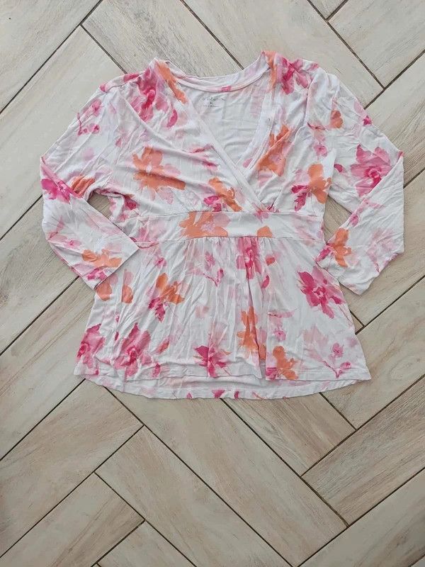 Vintage Vintage 3/4 sleeved top Size XL / US 12-14 / IT 48-50 - 7 Thumbnail