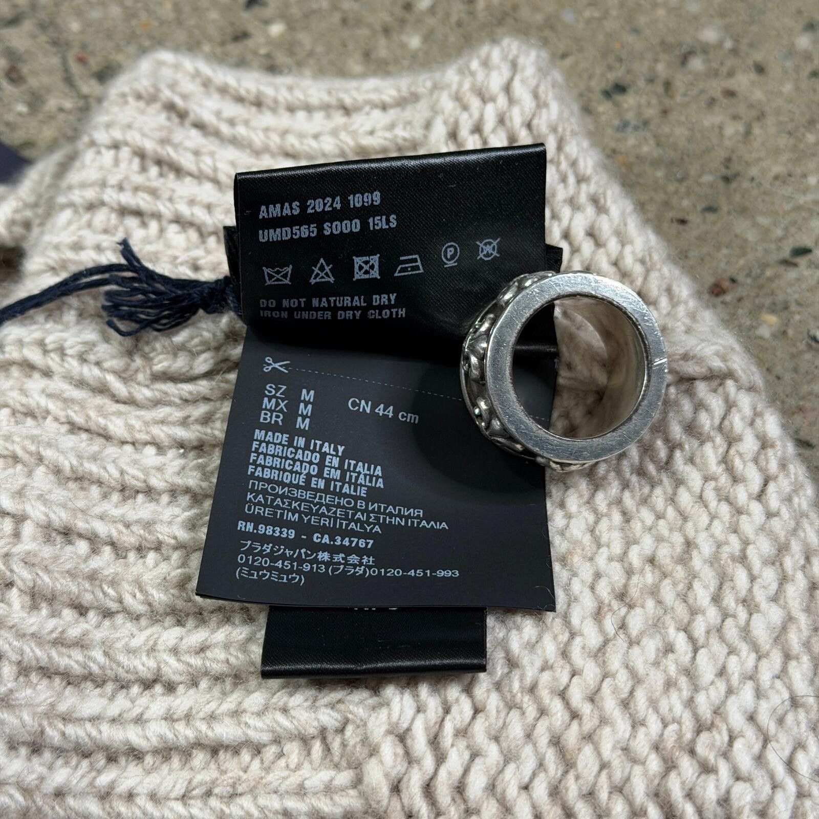 Prada Prada Cashmere Beanie Size ONE SIZE - 7 Thumbnail