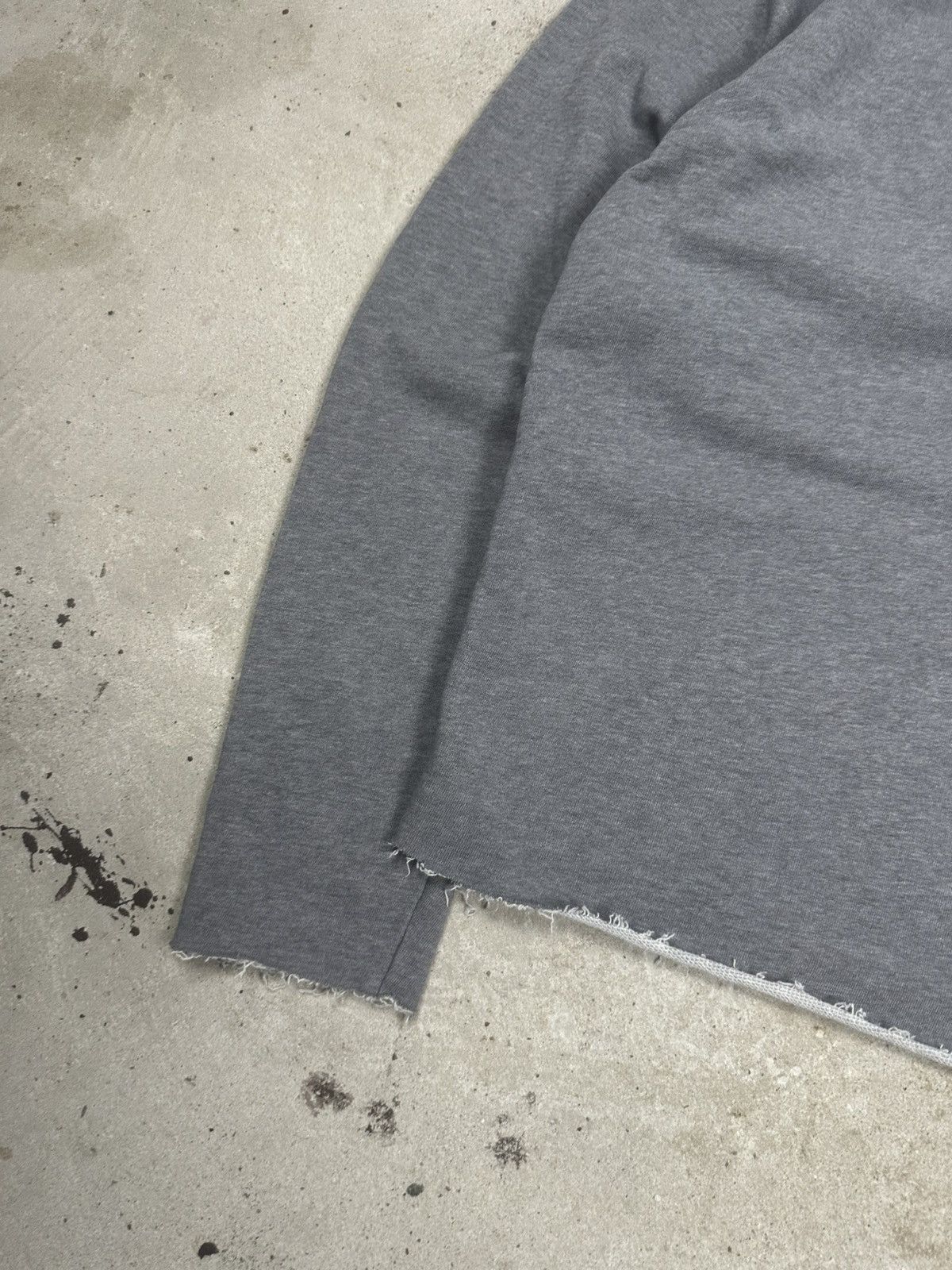 Acne Studios Acne Studios Distressed Style Gray Crewneck Sweatshirt Size US L / EU 52-54 / 3 - 5 Thumbnail
