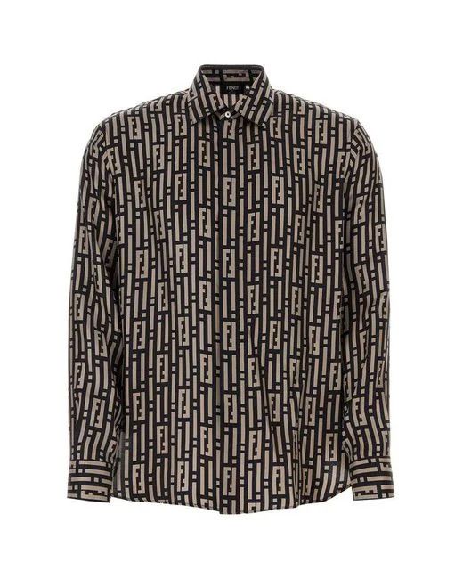 Fendi o1s1wg110125 Shirt in Multicolor Size US S / EU 44-46 / 1 - 1 Thumbnail