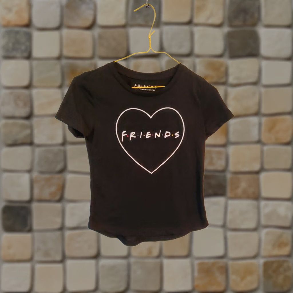 Vintage Friends Love TV Show Logo Shirt Girls Medium Size M / US 6-8 / IT 42-44 - 1 Thumbnail