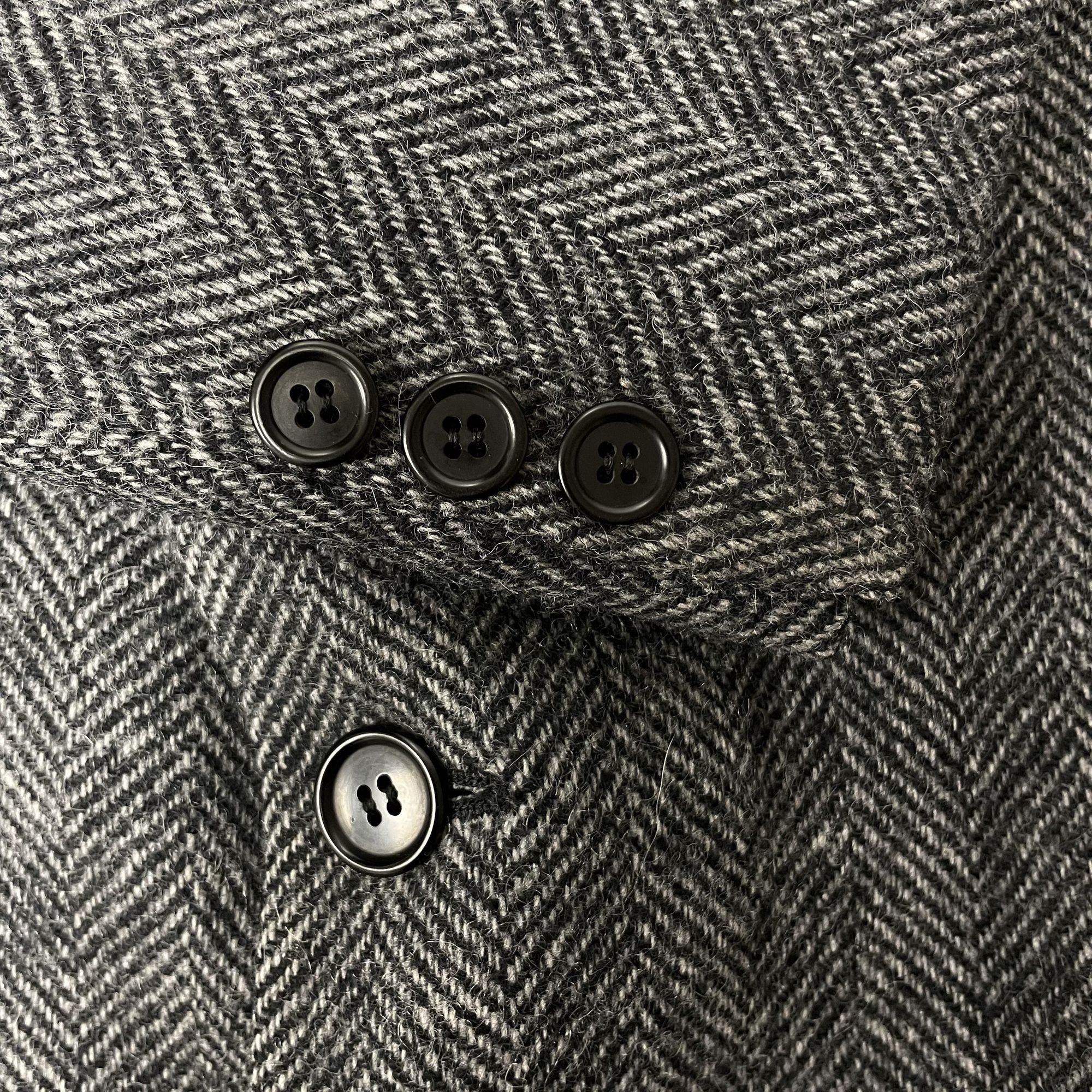 Other Vtg Repp LTD Sport Coat Wool HERRINGBONE Shooting Jacket Size 48R - 4 Thumbnail