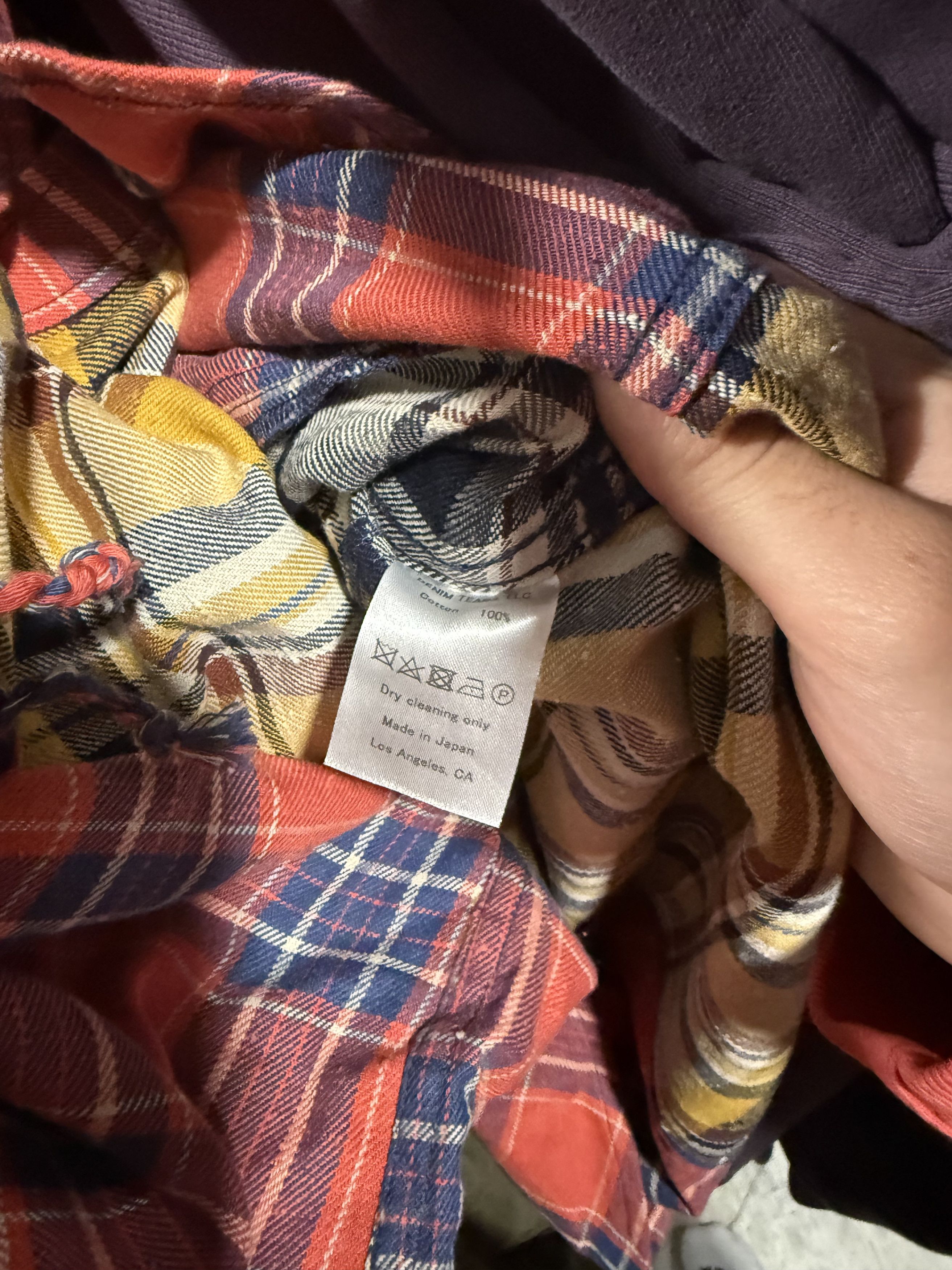 DENIM TEARS Denim tears Flannel Size US M / EU 48-50 / 2 - 4 Thumbnail