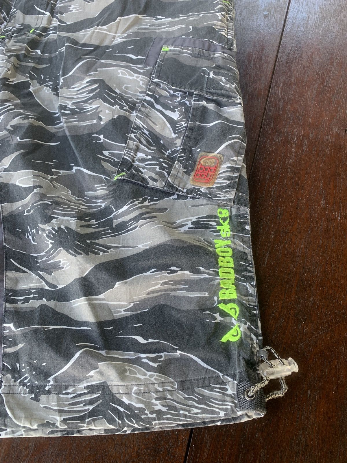 Revenge × Vintage Vintage Bad Boy sk8 skater tiger stripe cropped pants Size US 34 / EU 50 - 3 Thumbnail