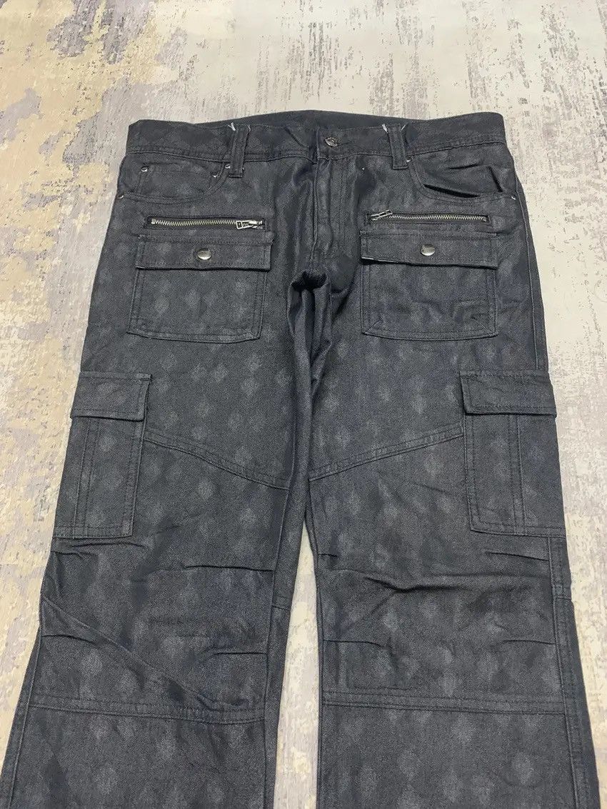 If Six Was Nine Semantic Design Multi Pocket Avant Garde Cargo Pants Size US 35 - 4 Thumbnail