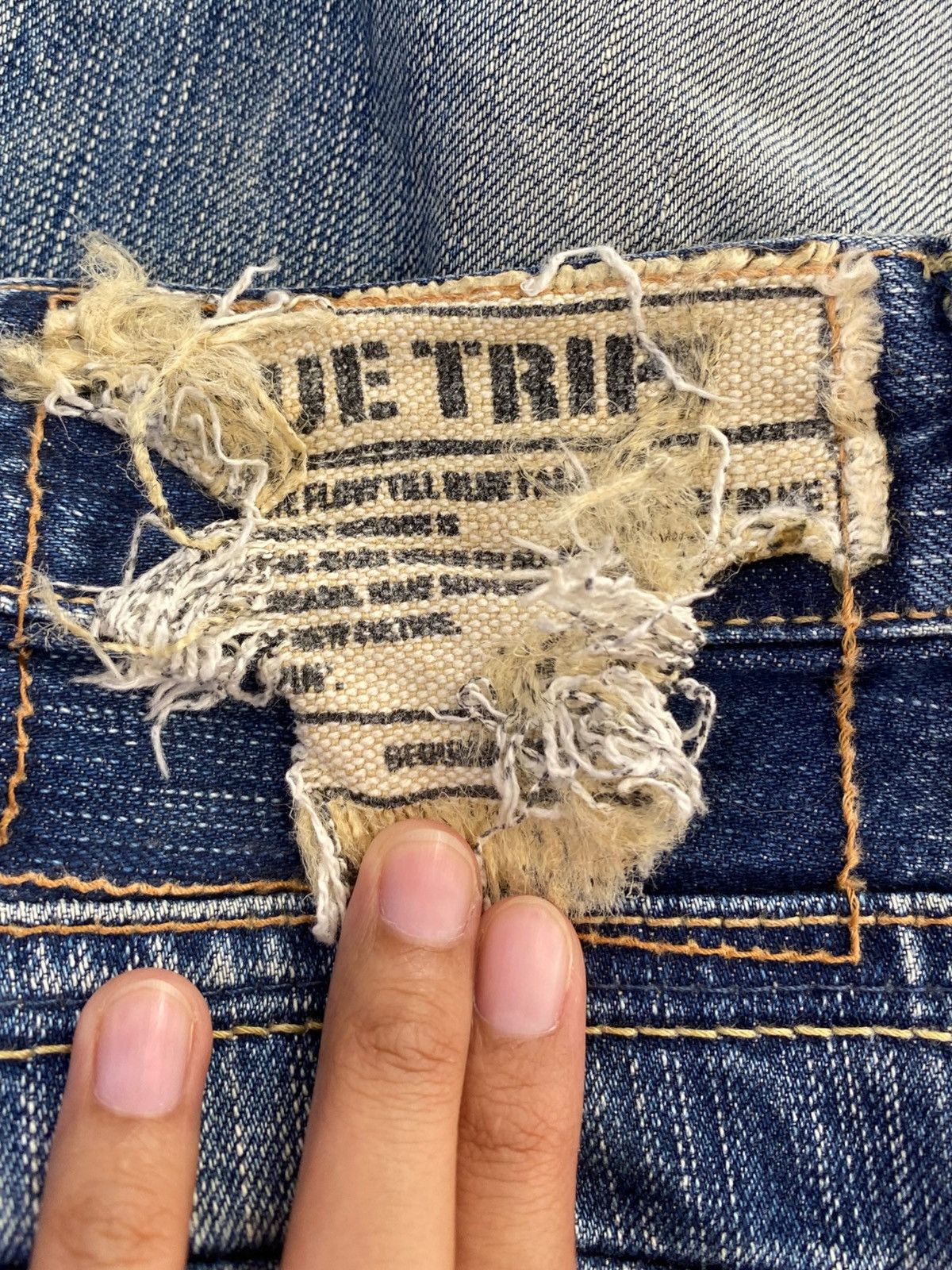 Edwin Edwin Blue Trip Whiskers Faded Wash Style Bootcut Jeans Size US 30 / EU 46 - 10 Thumbnail