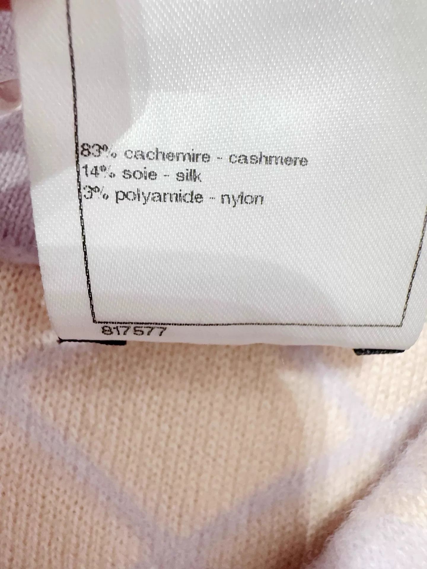 Chanel Chanel Cashmere Coat Pale Pink-Purple 34 BNWT Size XS / US 0-2 / IT 36-38 - 6 Thumbnail