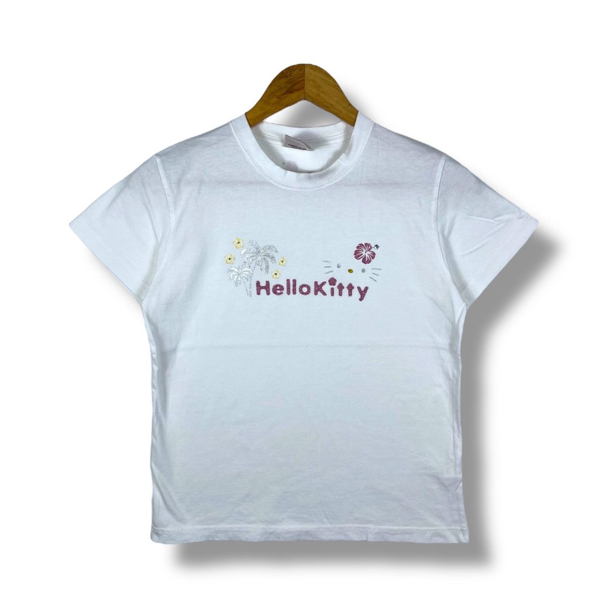 Cartoon Network Vintage HELLO KITTY Cartoon Women Tops Tee Shirt Large Size Size L / US 10 / IT 46 - 1 Thumbnail
