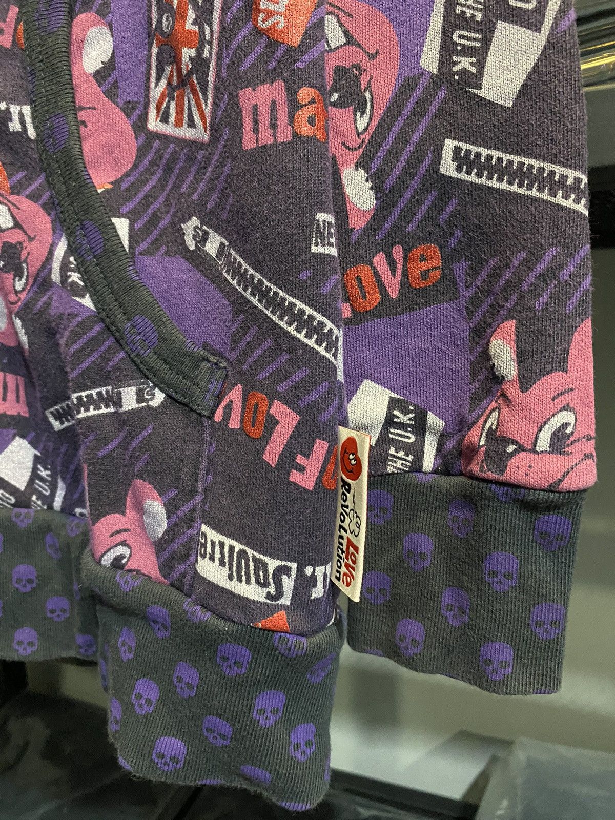Japanese Brand Love Revolution Mr Squirrel UK Flag Never Mind Hoodie Japan Size M / US 6-8 / IT 42-44 - 3 Thumbnail