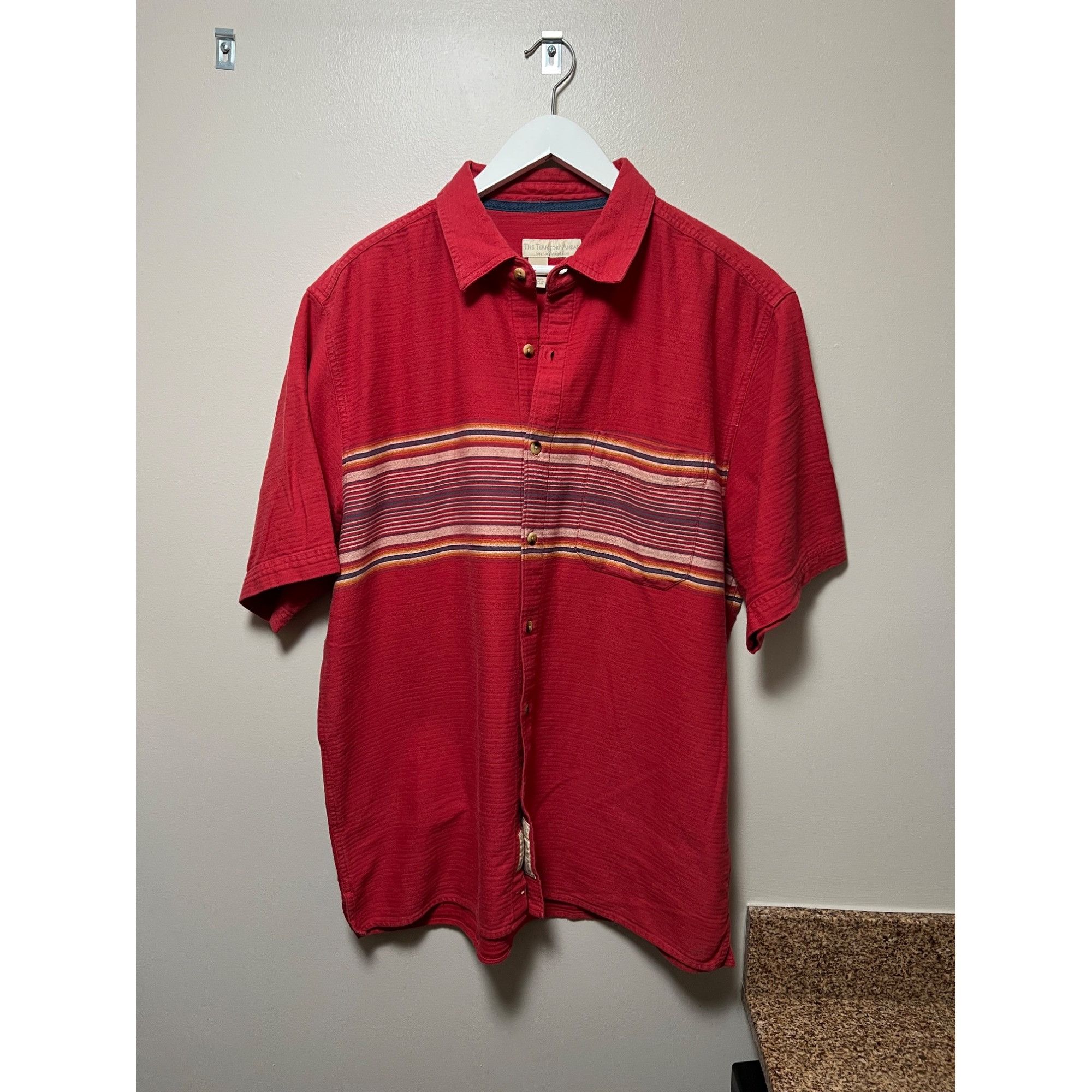 The Territory Ahead The Territory Ahead ShortSleeve Button Up - Size XL Size US XL / EU 56 / 4 - 1 Thumbnail