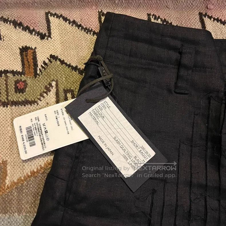 Comme des Garcons Shinya Kozuka Linen Shorts New With Tags. Size US 26 / EU 42 - 2 Thumbnail