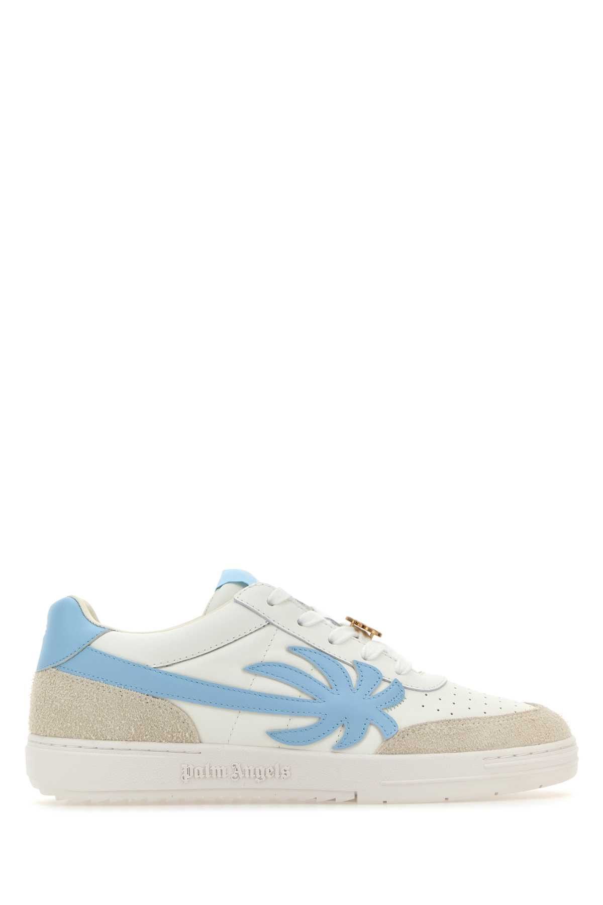 image of Palm Angels Multicolor Leather Palm Beach University Sneakers, Men's (Size 11)